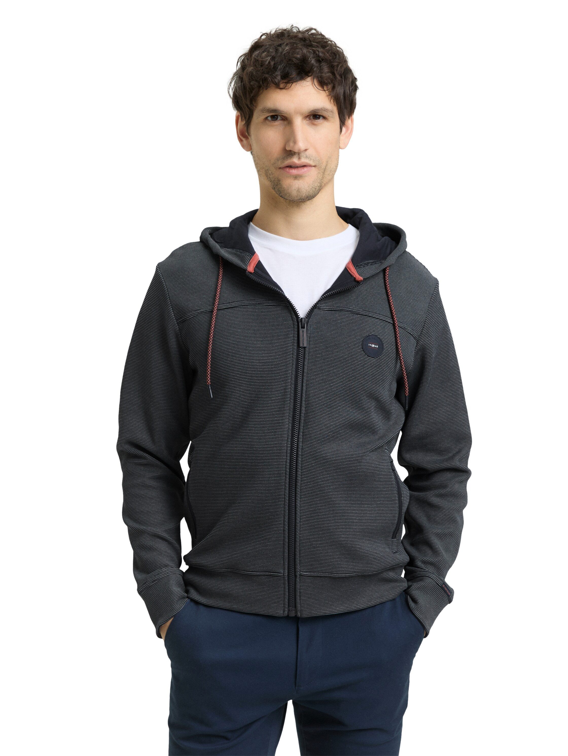 TOM TAILOR Sweatjacke mit Kapuze