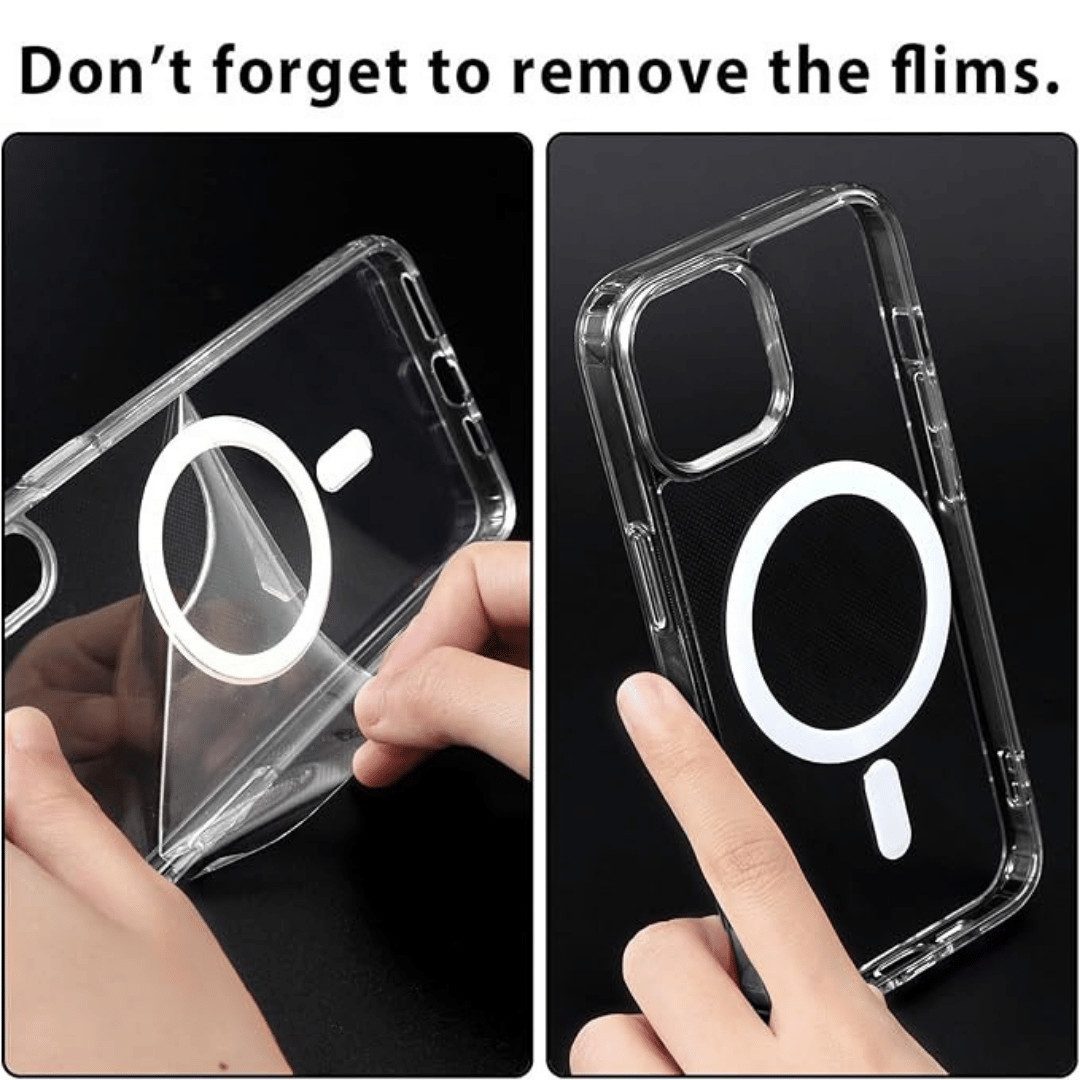 SmartUP Smartphone-Hülle + 2X Schutzglas für iPhone 16 Pro Max Plus MagSafe Panzerfolie Case 9H 6,7-Zoll, kompletter Rundumschutz – Bild 2 von 5