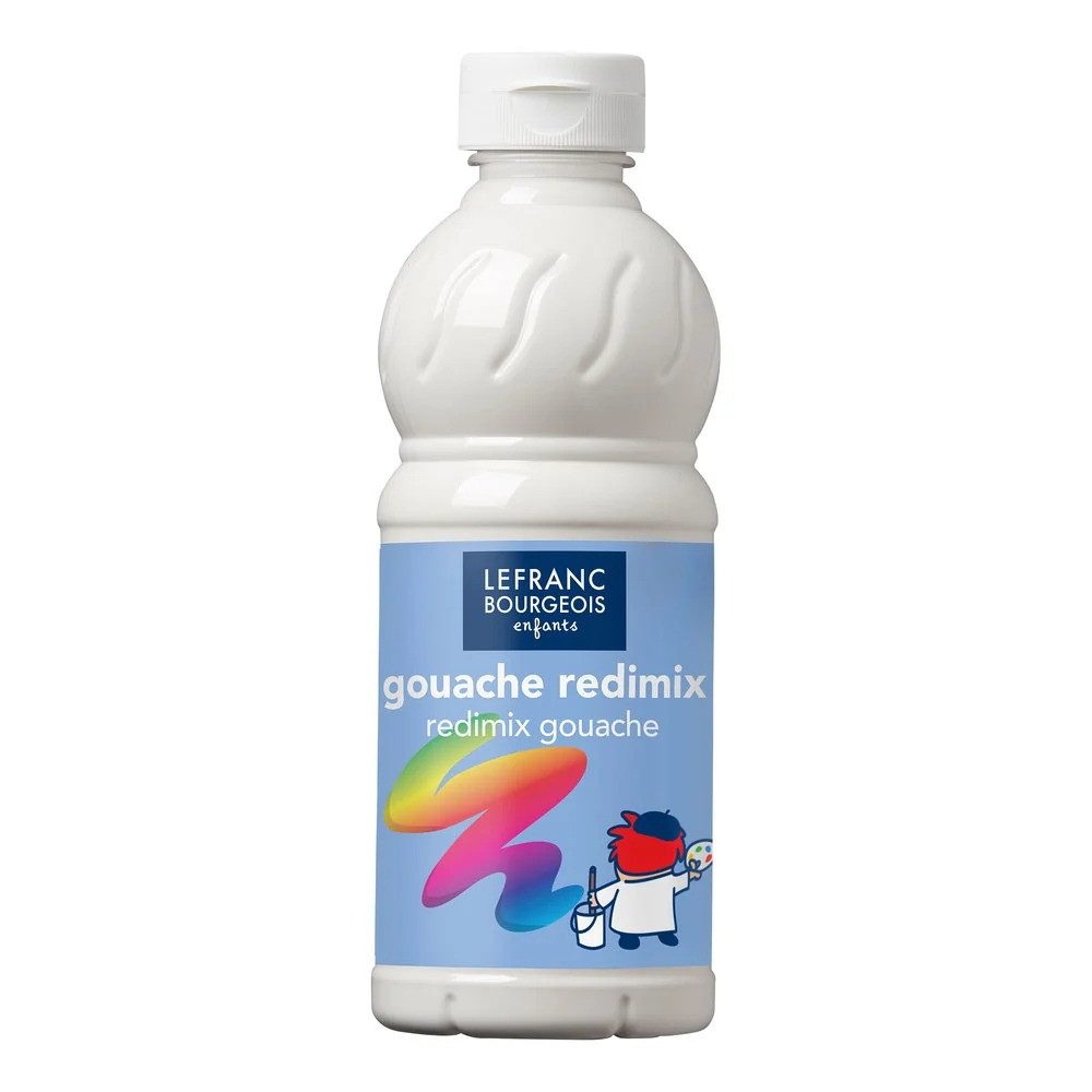 LEFRANC BOURGEOIS Temperafarbe LEFRANC BOURGEOIS Gouache Liquide Redimix Temperafarbe weiß 500,0ml