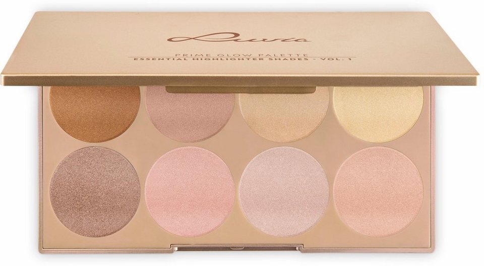 Luvia Cosmetics Highlighter-Palette Prime Glow - Essential Contouring  Shades Vol. 1, 8-tlg., 8 Farben