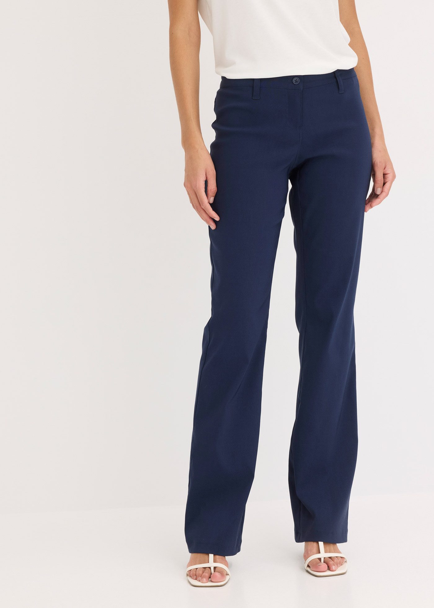 bonprix Stretch-Hose (1-tlg) regular fit, figurbetont günstig online kaufen