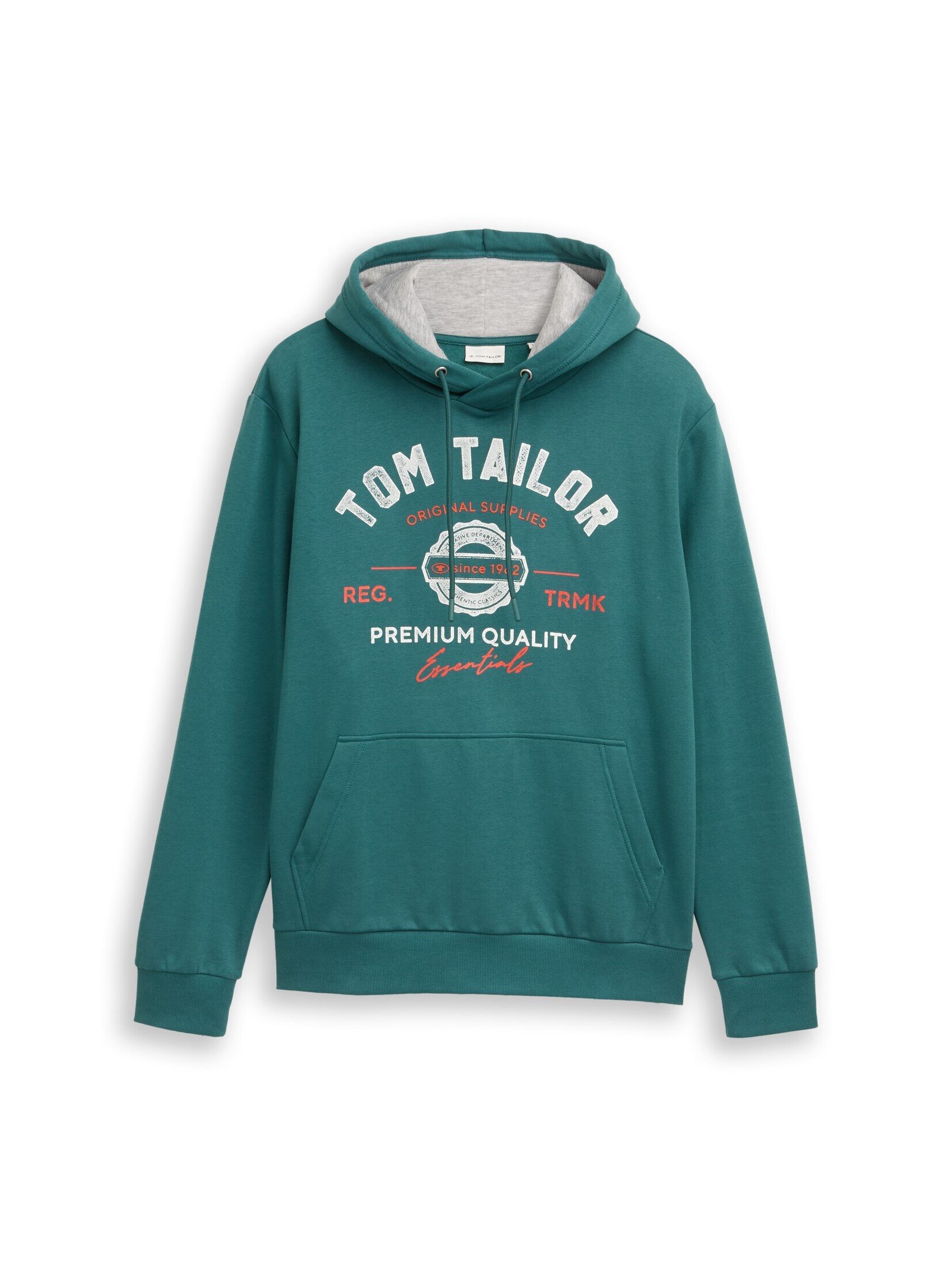 TOM TAILOR Sweatshirt Strick & Sweatshirts Hoodie Sweatshirt mit Logo-Print günstig online kaufen
