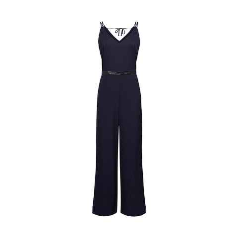 Esprit Collection Overall Recycelt: Jumpsuit mit weitem Bein