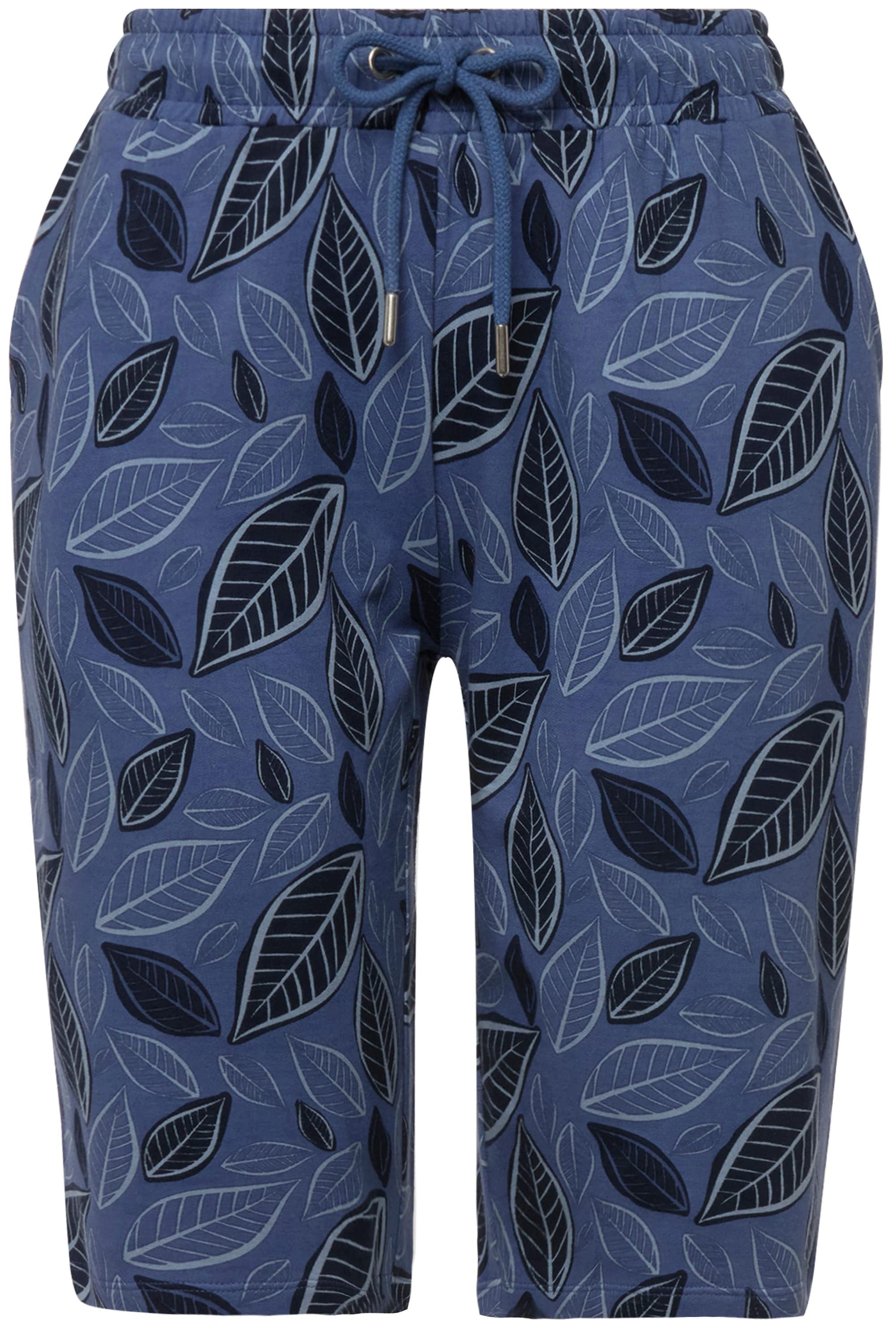 Janet & Joyce Jeansshorts Sweat-Shorts Allover-Muster günstig online kaufen