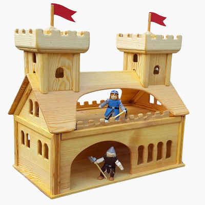 Madera Spielzeuge Spiel-Gebäude Burghaus mit Turm (1-tlg), Made in Germany