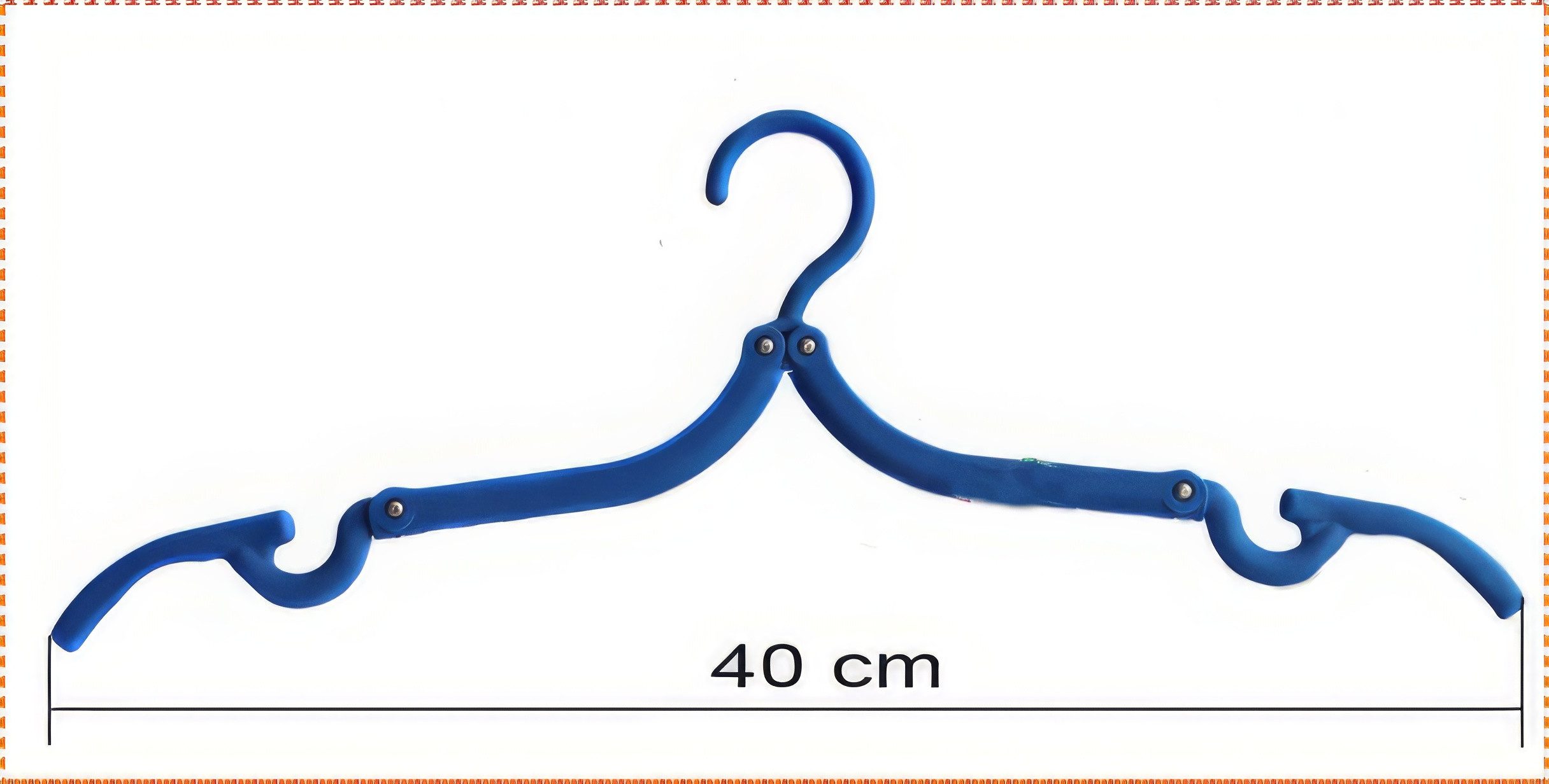 Yudu Kleiderbügel 4 x Kleiderbügel Reise Bügel zusammenklappbar günstig online kaufen