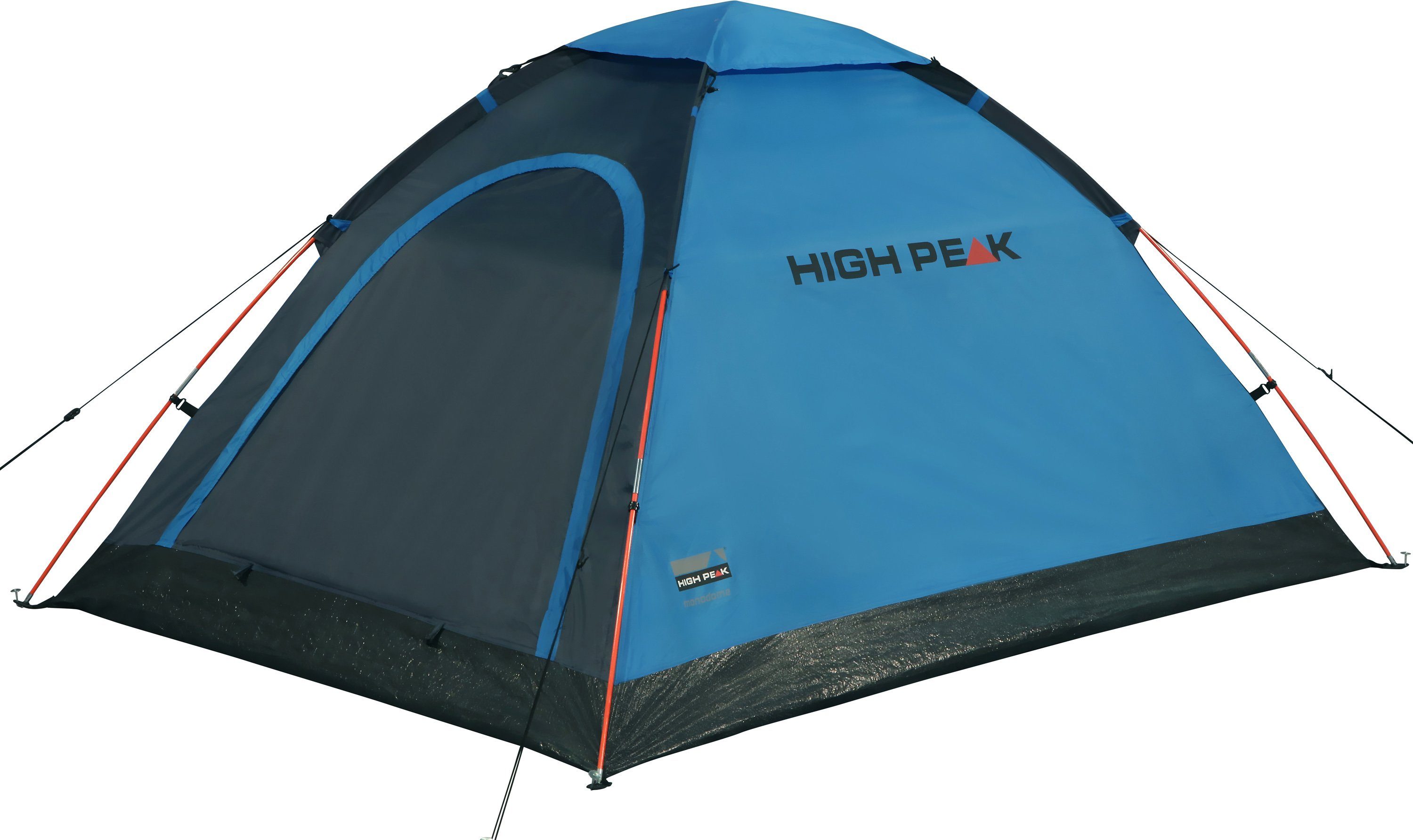 Kuppelzelt 2 mit Personen: (Set, Transporttasche) High Peak Monodome,