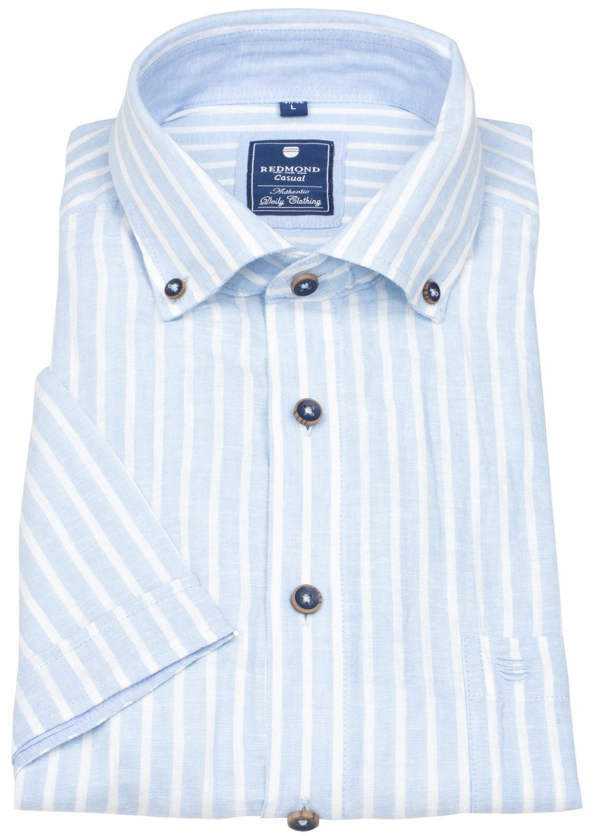 Redmond Kurzarmhemd 251140999 comfort fitButton-Down günstig online kaufen