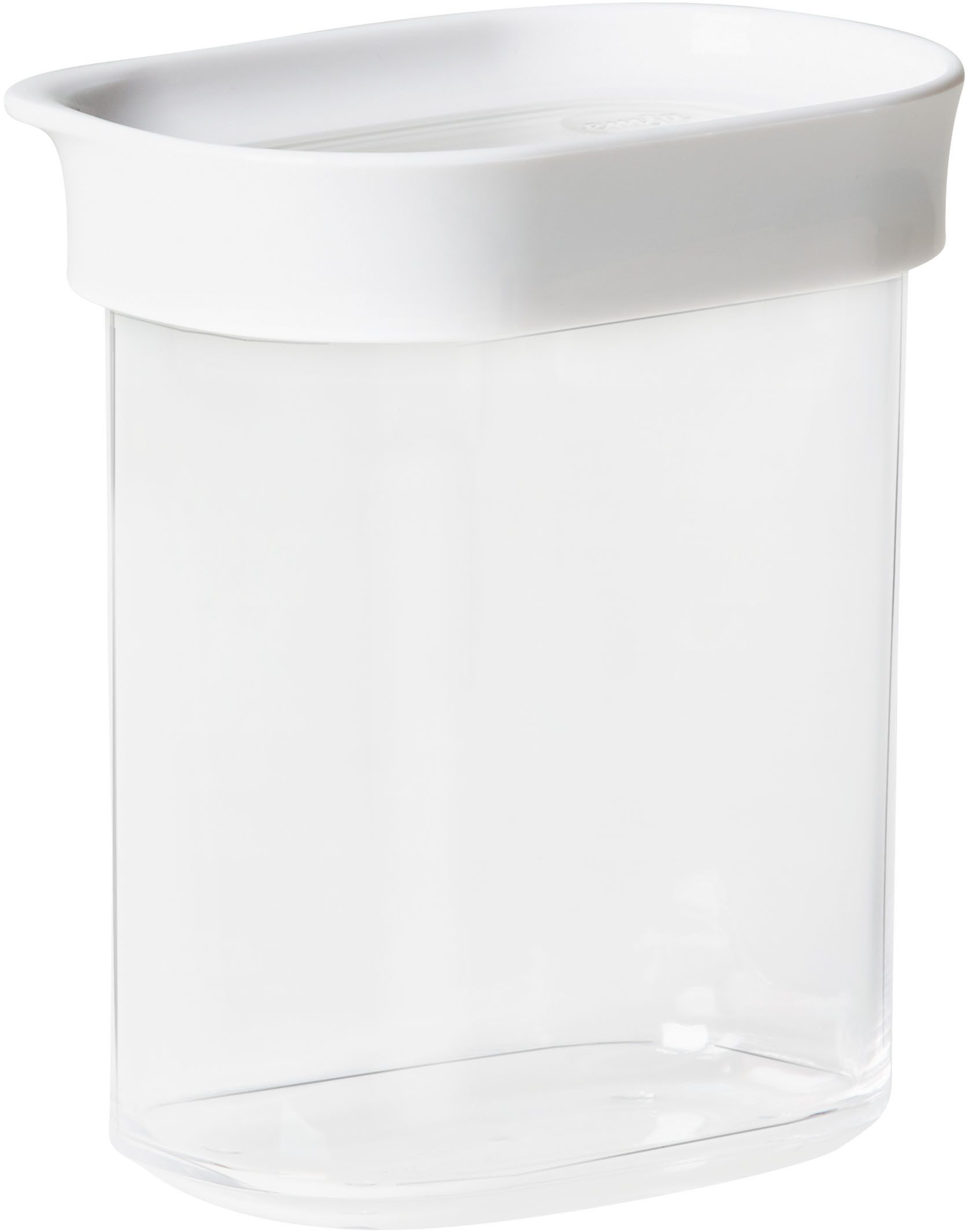 Emsa Vorratsdose Optima, Kunststoff, (2-tlg), 0,38 Liter, rechteckig, frische Dichtung, rutschfeste Stapelränder