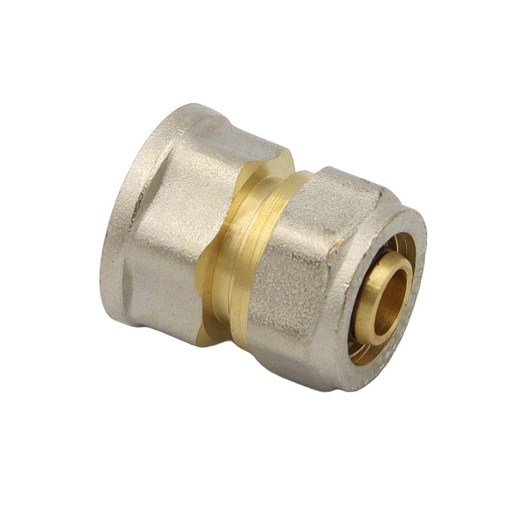 PipeTec Deutschland Gewindefitting Schraubfitting Übergang Kupplung 16x2 mm 1/2 Zoll IG Verbundrohr