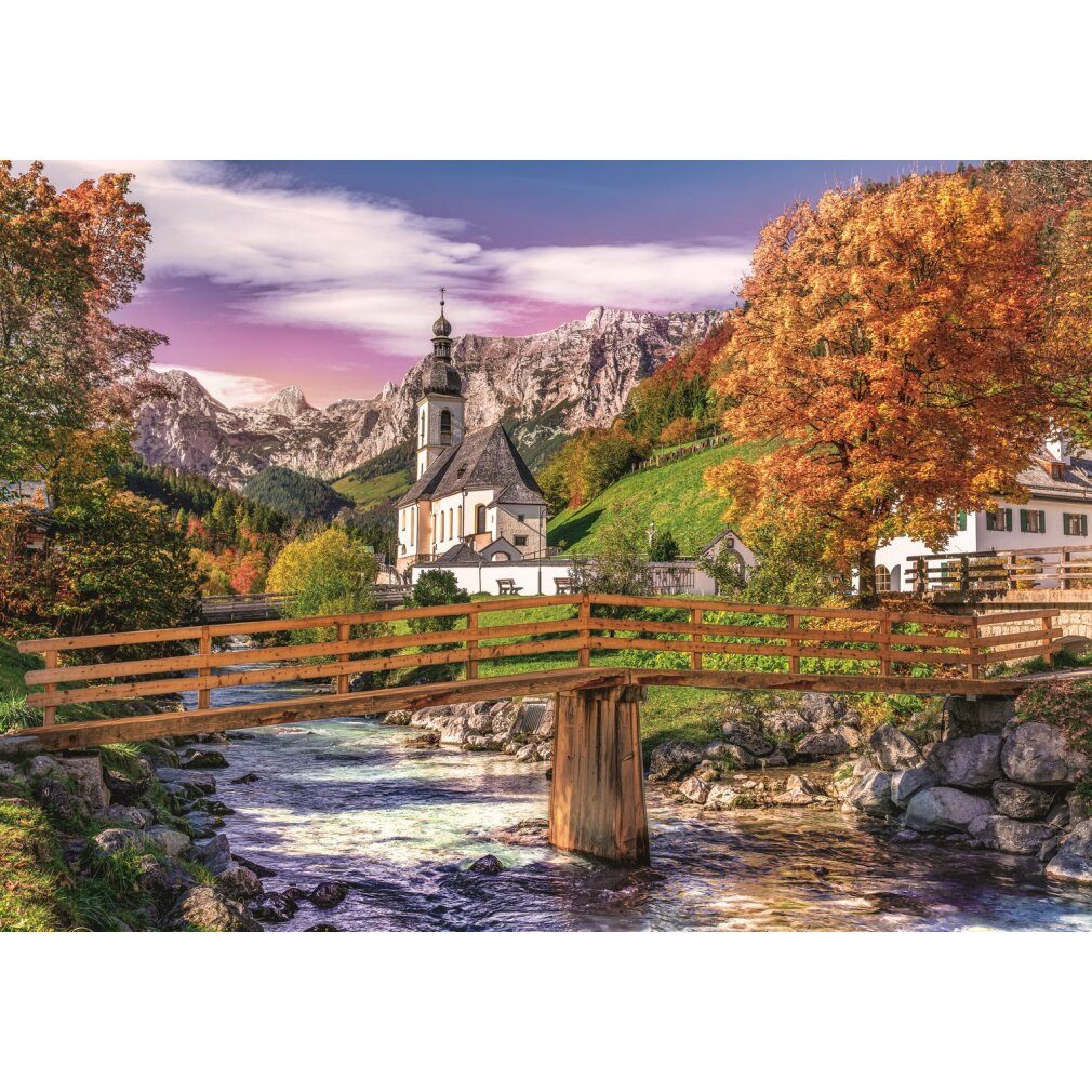 Trefl Puzzle Herbst Bayern Puzzle 1000 Teile, Puzzleteile günstig online kaufen