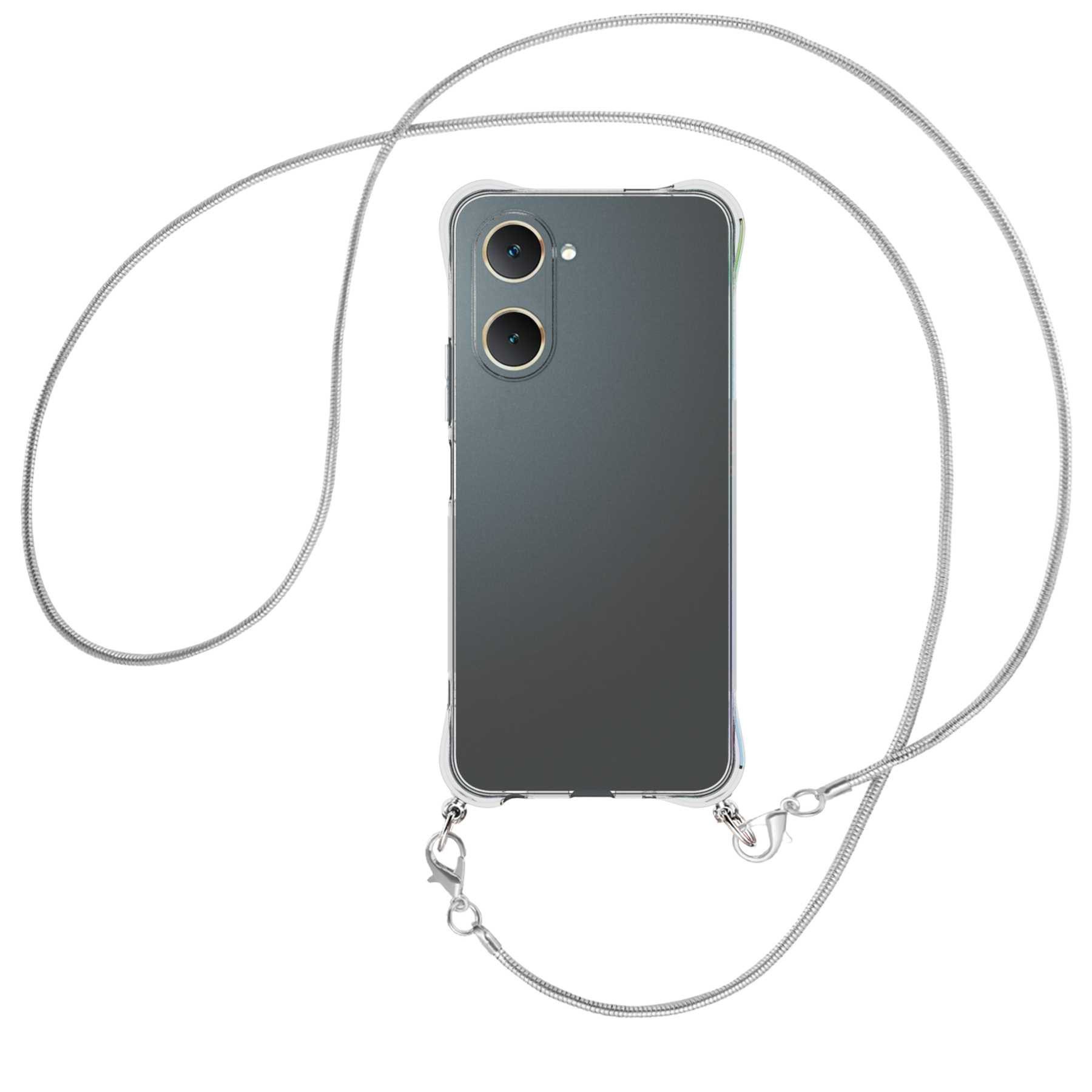 mtb more energy Handykette für vivo Y28s 5G [NC-874-MK], Umhängehülle mit Metallkette [NC-874-MK]