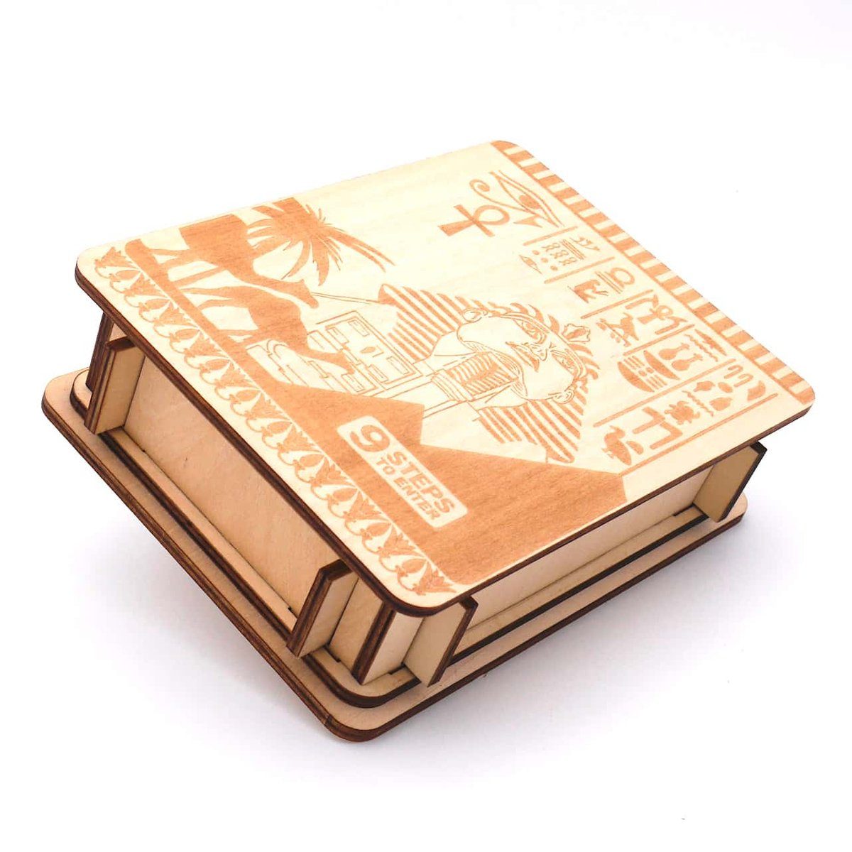 Bartl Spiel TRICKKISTE SPHINX SECRET - interessante, schwierige Escape Box, Cluebox, Holzspiel