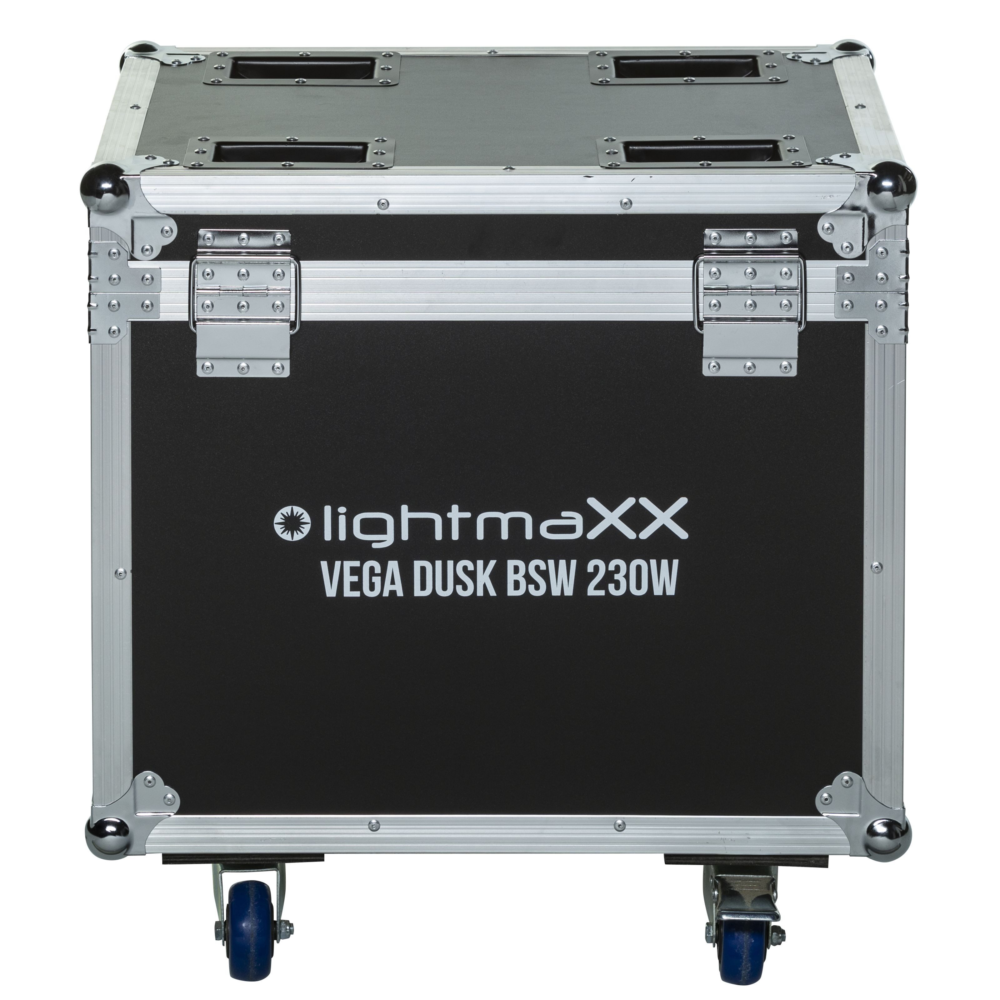 lightmaXX Koffer, TOUR CASE 2x VEGA Dusk BSW - Case für Moving Heads