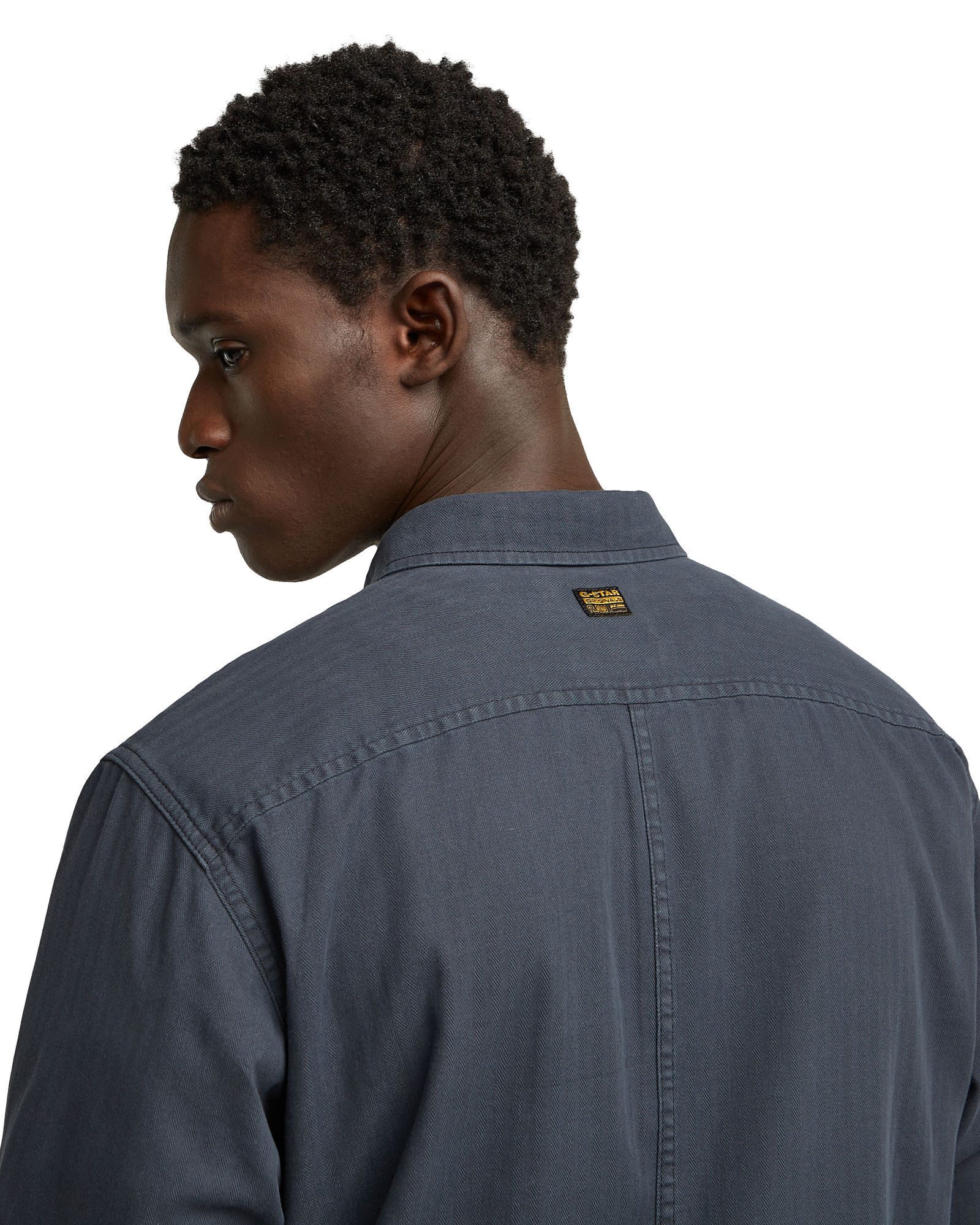 G-STAR Langarmshirt Panelled Pocket Regular Shirt
