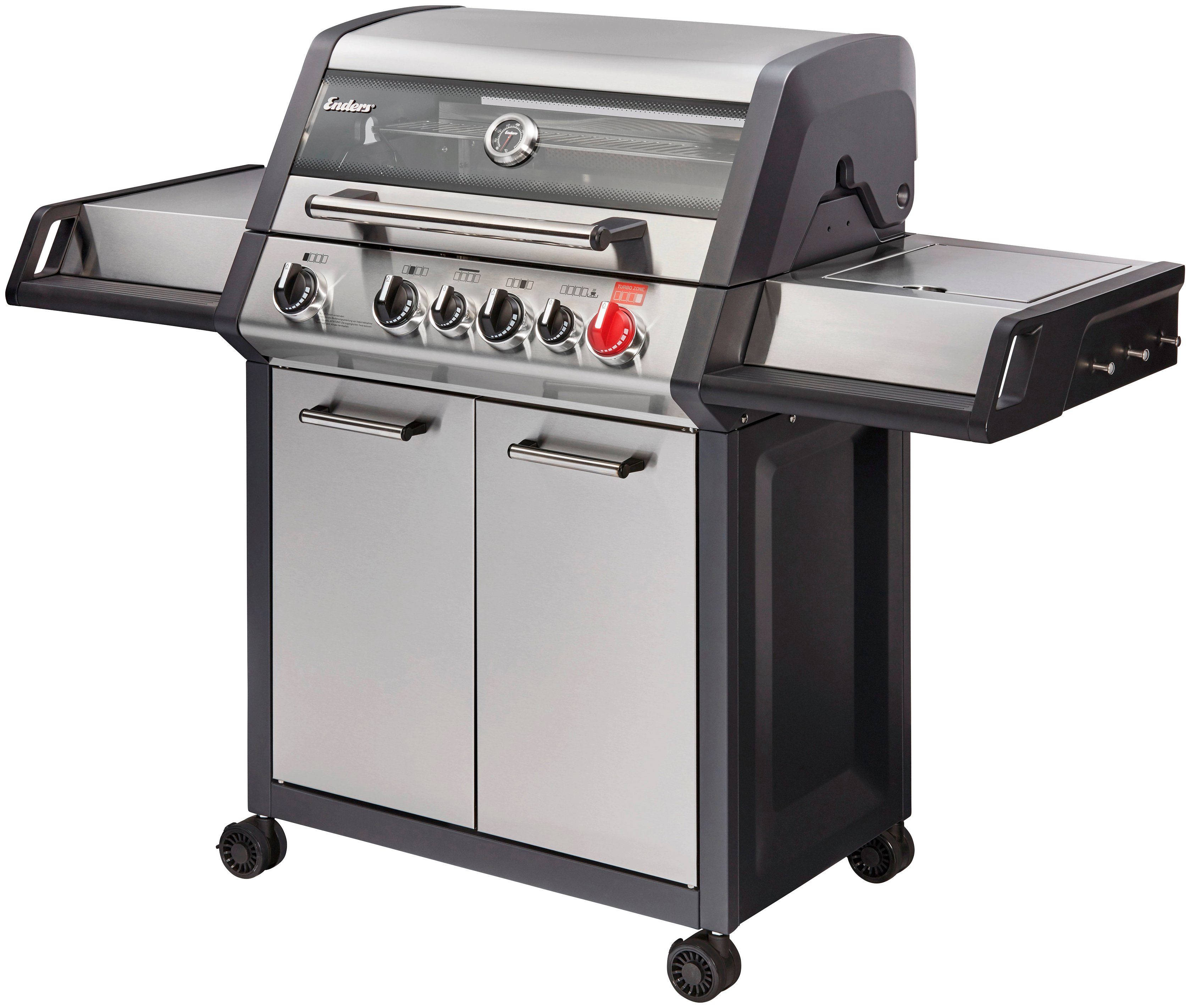 Enders Gasgrill »Monroe Pro 4 SIK Turbo«, BxTxH 153,5x58x118,5 cm