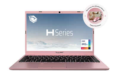 Tulpar H4 V5.1 Rose Gold Business-Notebook (Intel Core i5 1235U, Intel Iris XE Graphics, 1000 GB SSD)