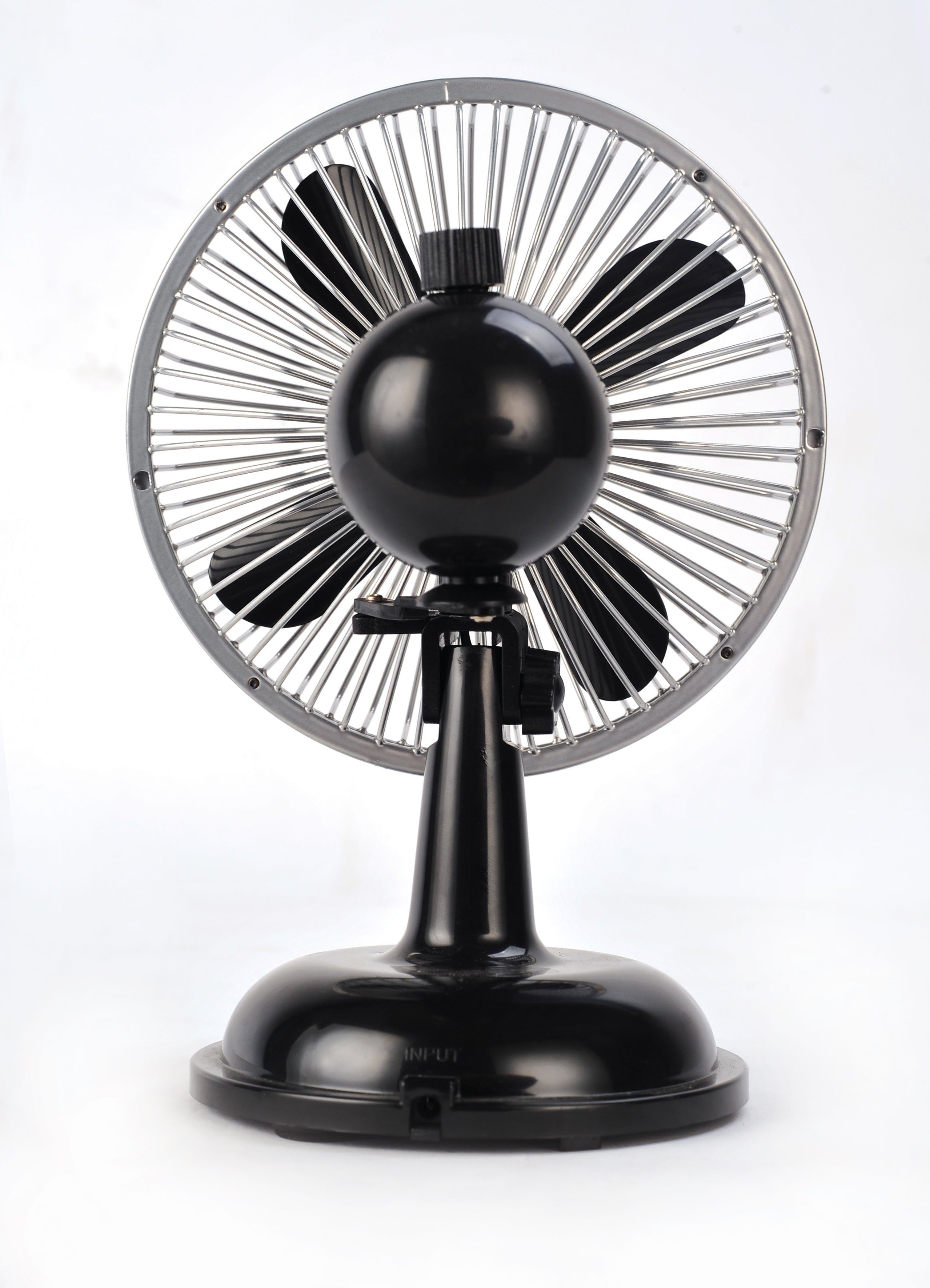 Retro Tischventilator schwarz Sonnenkönig Fan