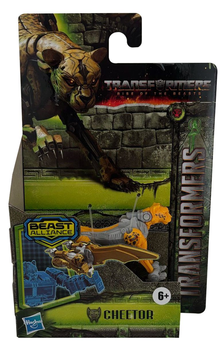 Actionfigur Transformers Rise of The Beasts, Beast-Alliance - Cheetor mit Waffenmo