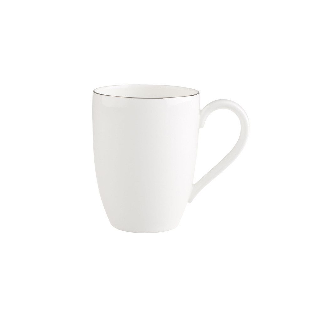 Villeroy & Boch Becher Anmut Platinum No. 1 Becher mit Henkel 300 ml, 1-tlg., Porzellan
