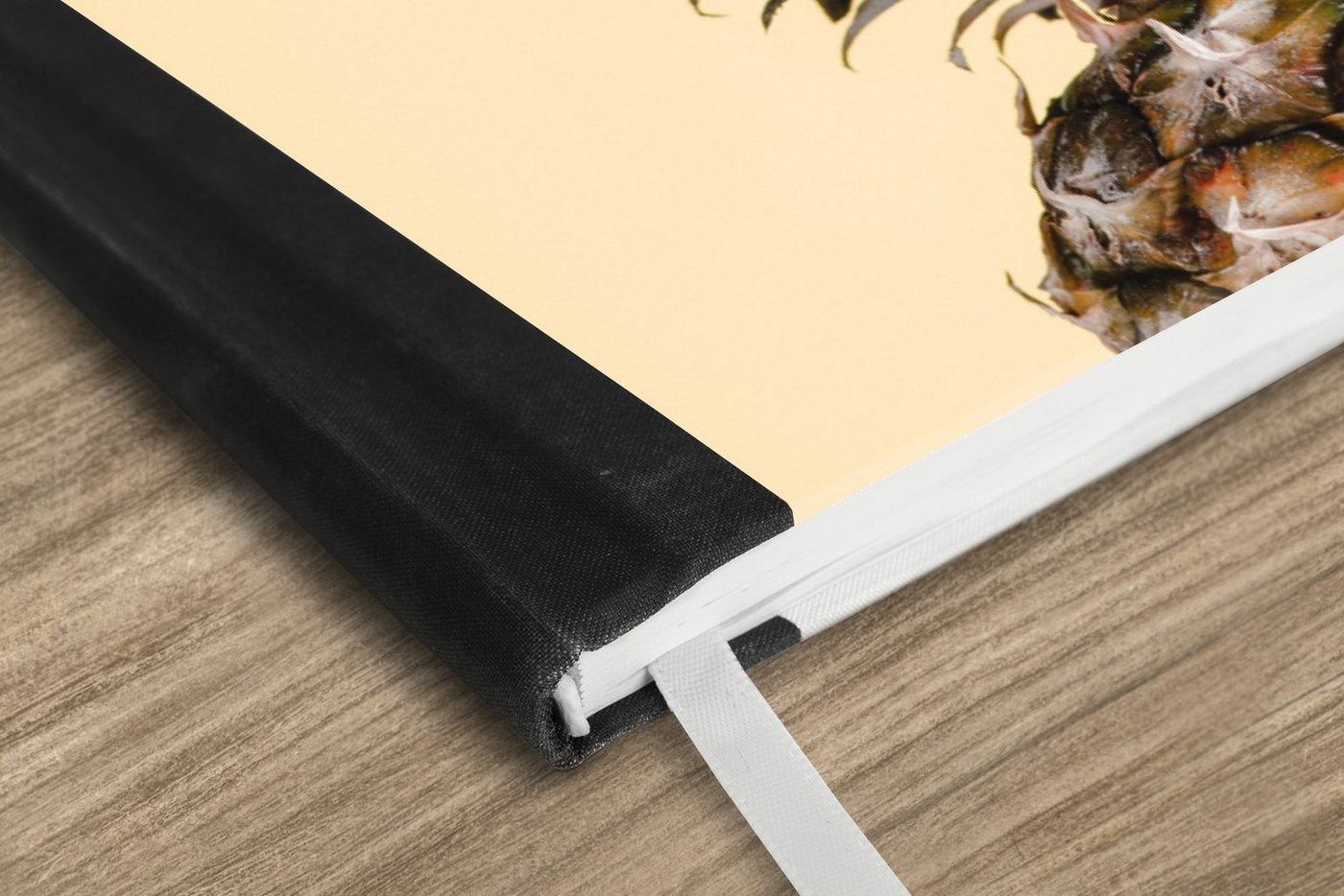 Thumbnail - MuchoWow Notizbuch Ananas - Obst - Stilleben - Gelb, Journal, Merkzettel, Tagebuch, Notizheft, A5, 98 Seiten, Haushaltsb...