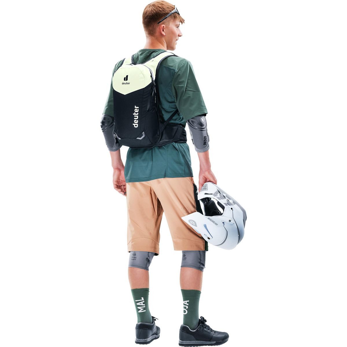 deuter Fahrradrucksack Hiline 8, Vielseitiger Rucksack mit innovativem Rückensystem, ideal für