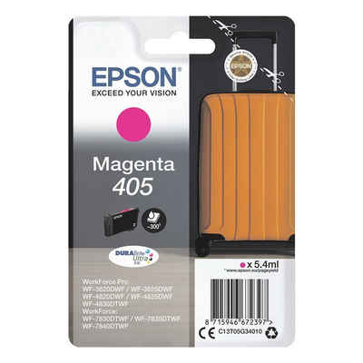 Epson »405 DURABrite« Tintenpatrone (1-tlg., Original Druckerpatrone, magenta)
