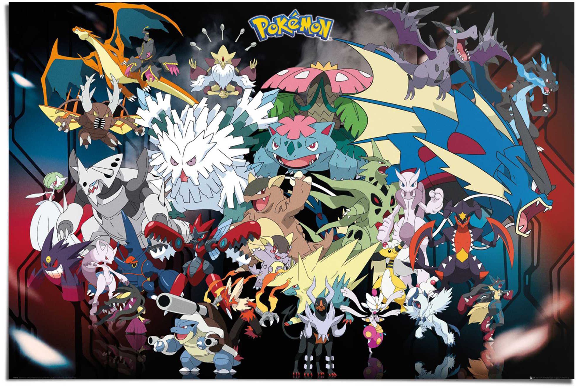 Reinders! Poster Poster Pokemon, Comic (1 günstig online kaufen
