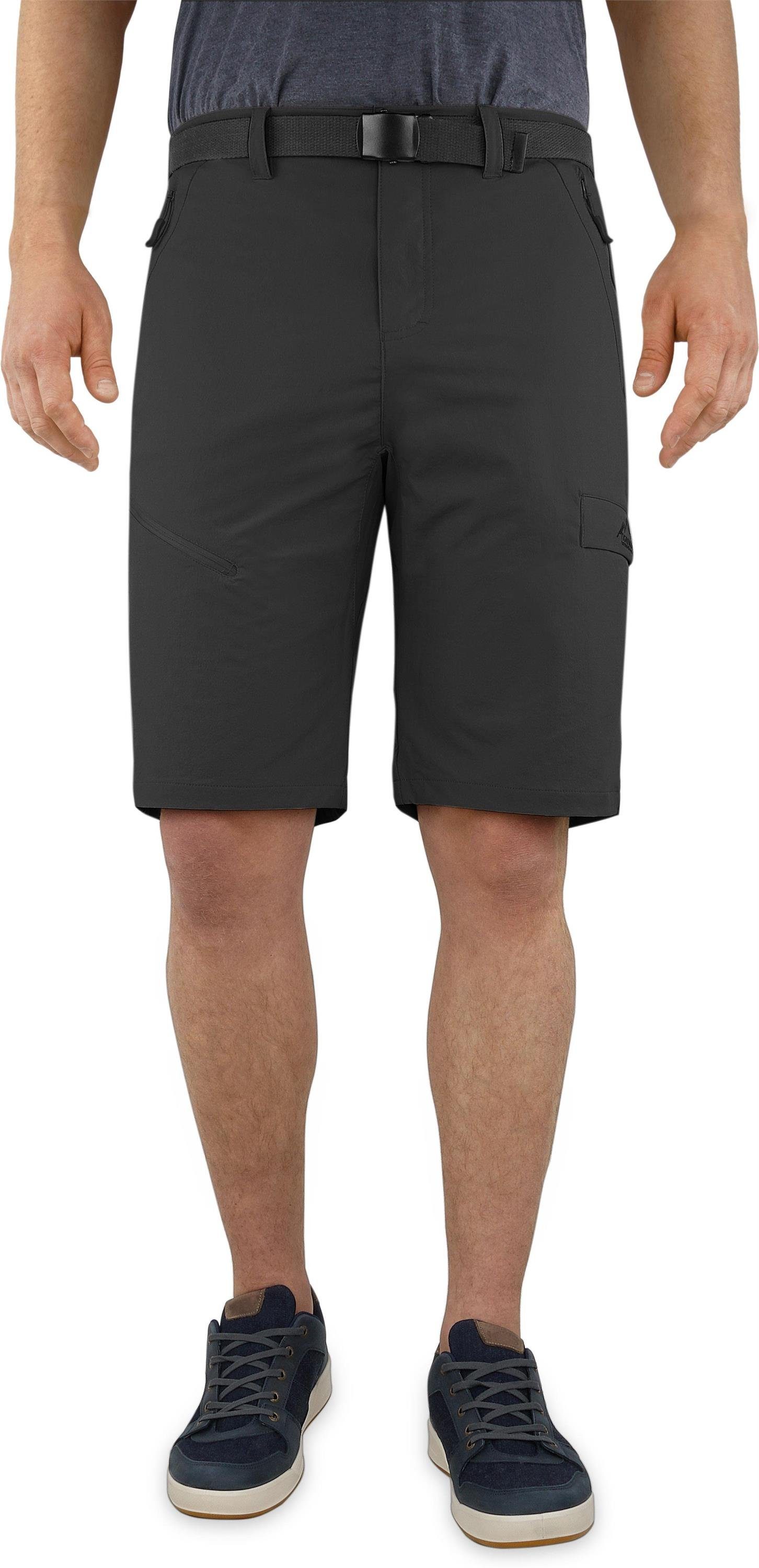 normani Bermudas Herren Softshell-Shorts Minkey Funktionsshorts Sommershorts kurze Wanderhose mit Sonnenschutz 50+