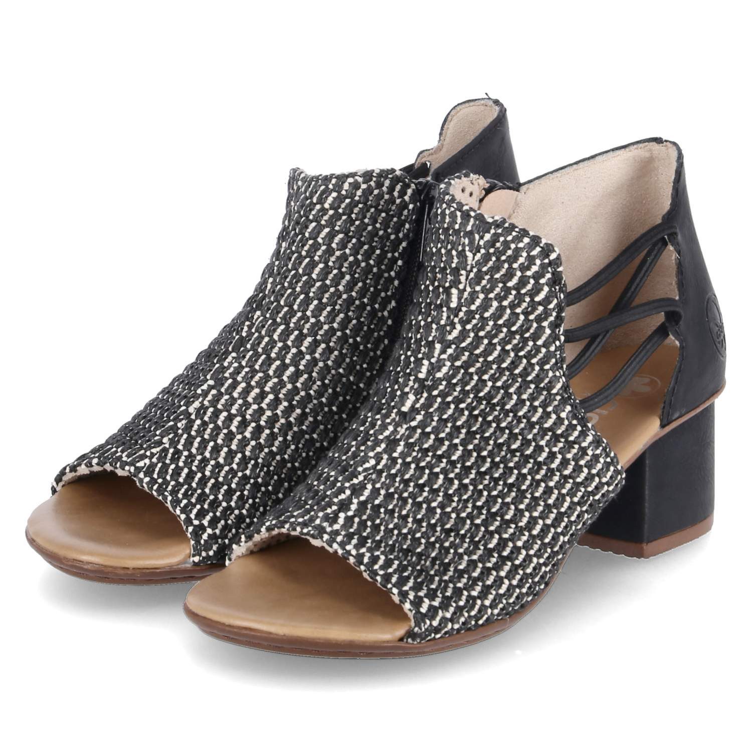 Rieker Rieker 64697-00 Damen Synthetik schwarz Sandalette