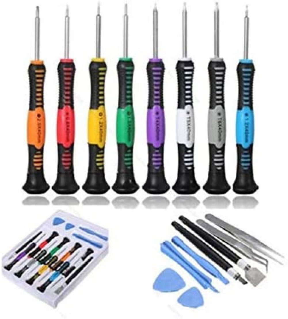 OLi Werkzeugset 16 in1 Werkzeugset Reparatur für Smartphone für Tabläts Ipads, (Spar-Set, 16-tlg), 16 teile überall Tragbar