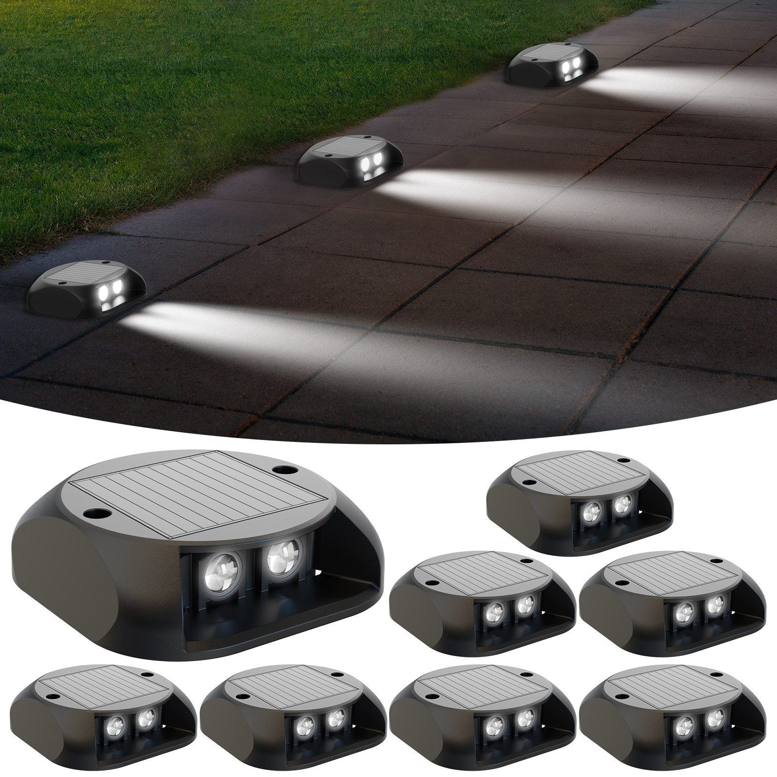 Elegear LED Solarleuchte 4/8 Stück Solarleuchten, günstig online kaufen