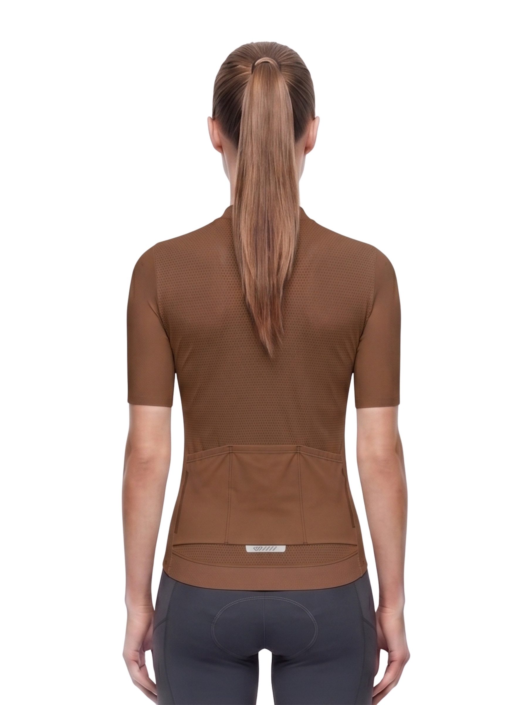 Wulibike Radtrikot Damen Fahrradtrikot Kurzarm Atmungsaktiv Figurbetonte (1-tlg) Leichter Stoff mit hoher Elastizität, ideal für Rennrad und Fitness