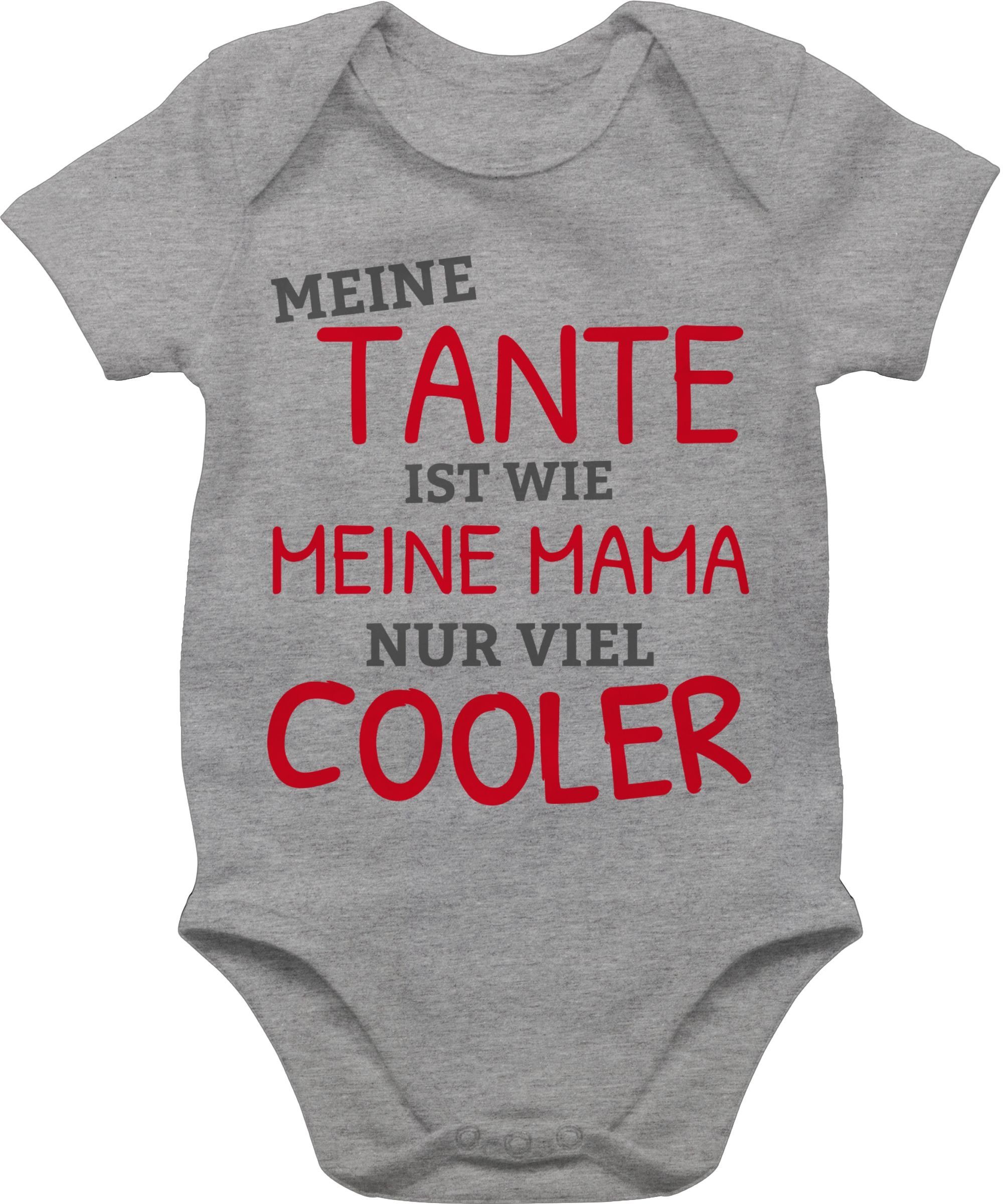 Shirtracer Shirtbody »Meine Tante ist wie meine Mama nur cooler