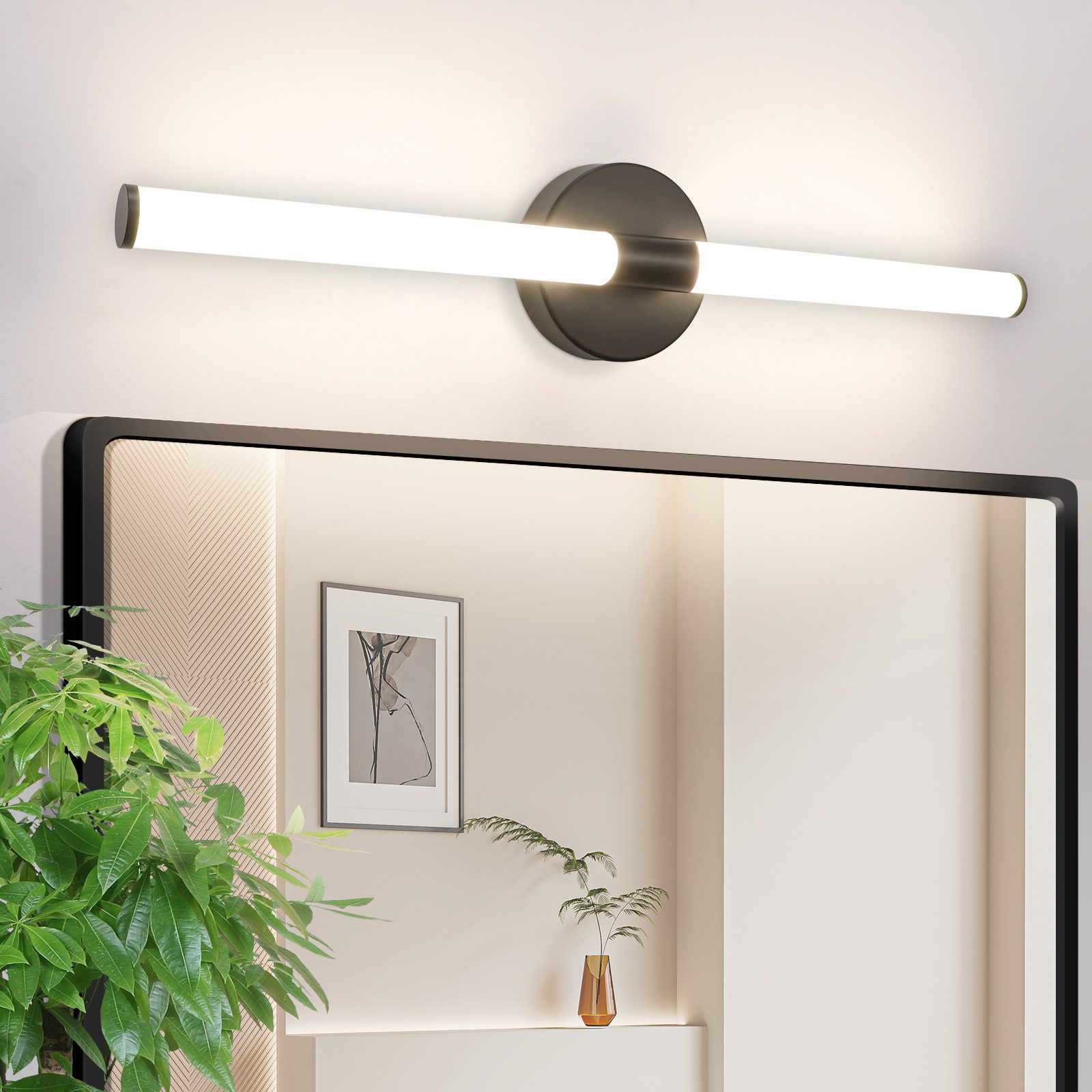 ZMH LED Spiegelleuchte 60CM Badlampe LED-8W günstig online kaufen