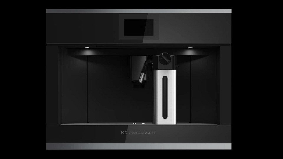 Küppersbusch Einbau-Kaffeevollautomat, Entkalkungsprogramm, 16 Programme, Standby-Modus