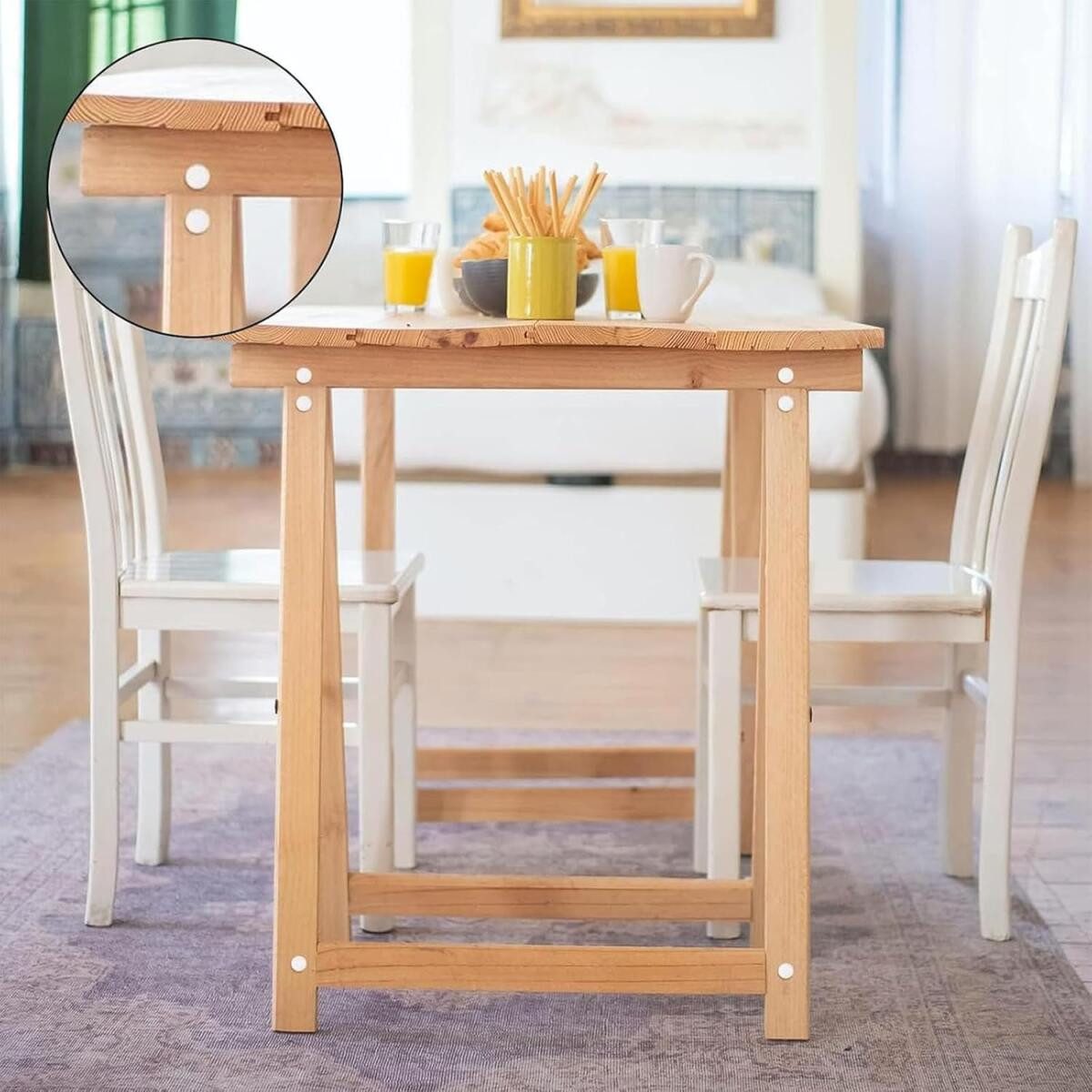 FELIXLEO Abdeckkappe Abdeckkappen für Bohrlöcher Weiß Lochstopfen 5mm 6mm, (240-St)