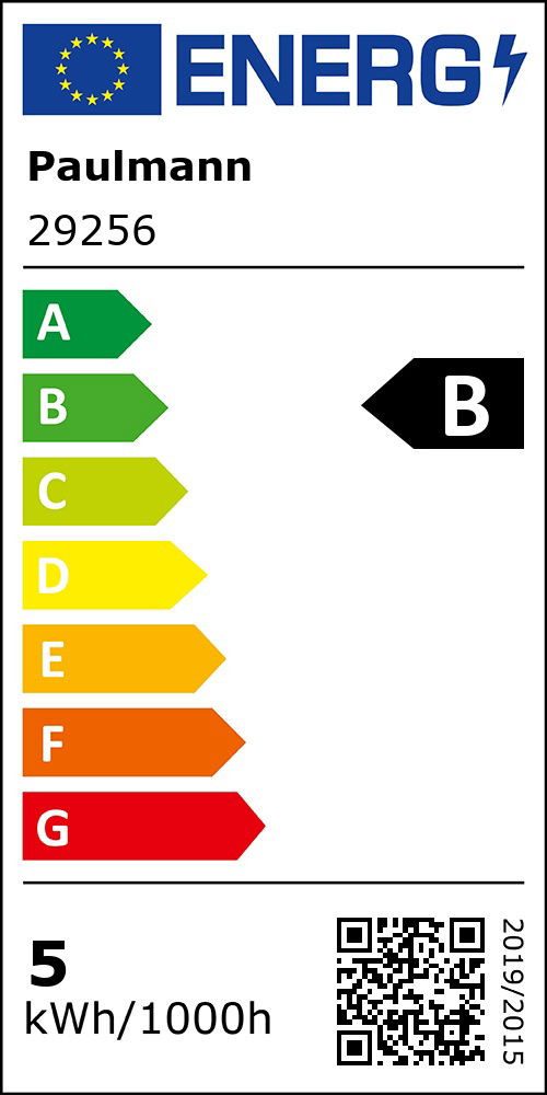 Energieeffizienzklasse: 
