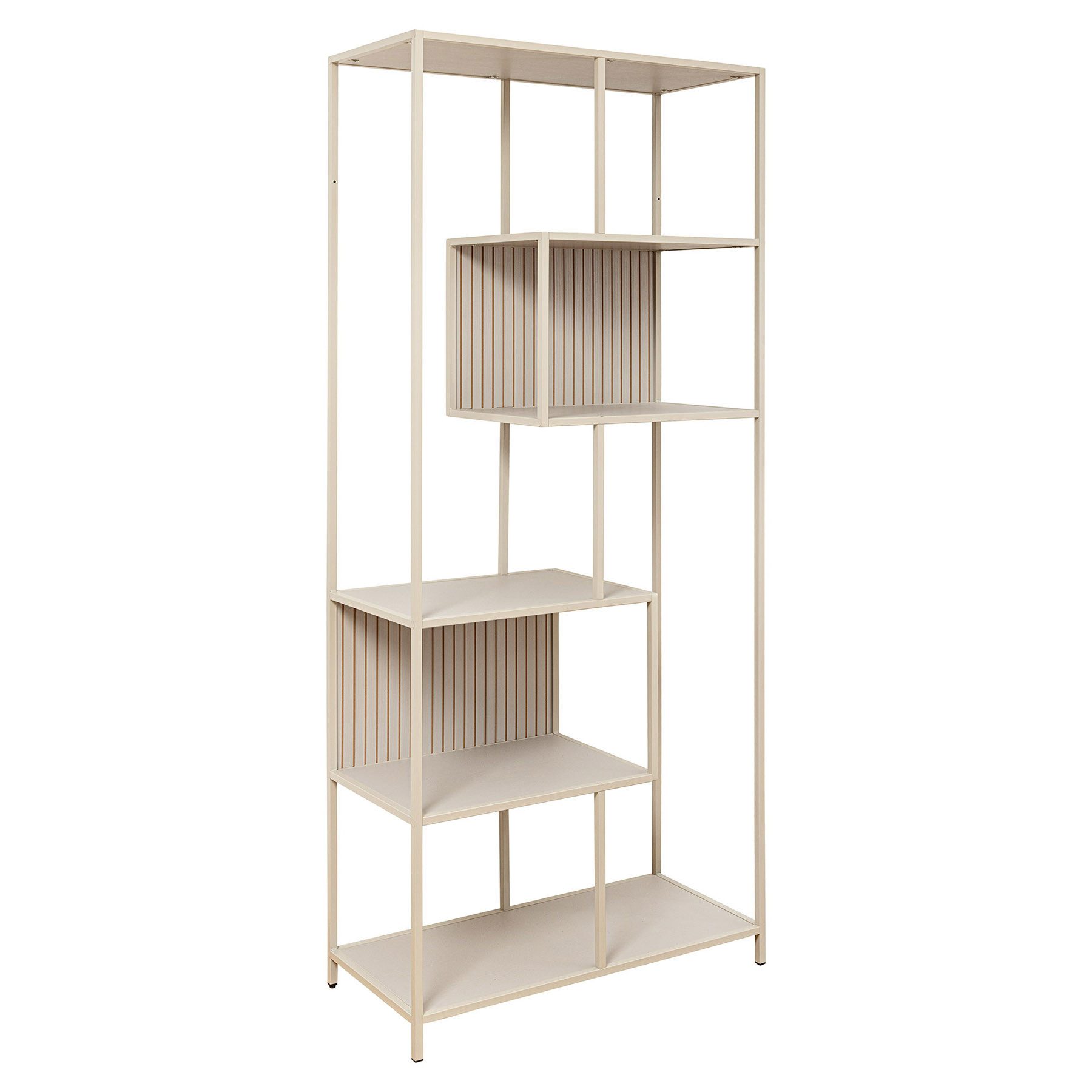 riess-ambiente Bücherregal SLIM LINE 185cm champagner günstig online kaufen