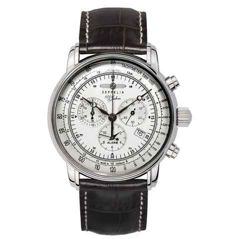 ZEPPELIN Chronograph 100 Jahre Zeppelin, 7680-1, Made in Germany