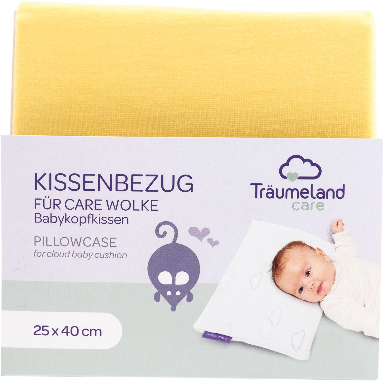 Träumeland Babykissen Kissenbezug für WOLKE Babykopfkissen günstig online kaufen