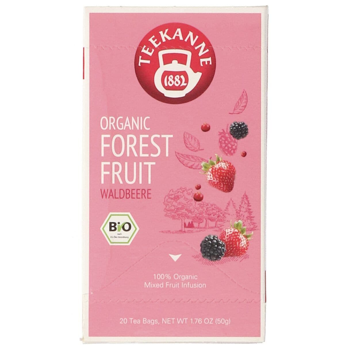 TEEKANNE Tee Waldbeere, 20 Beutel, Früchtetee