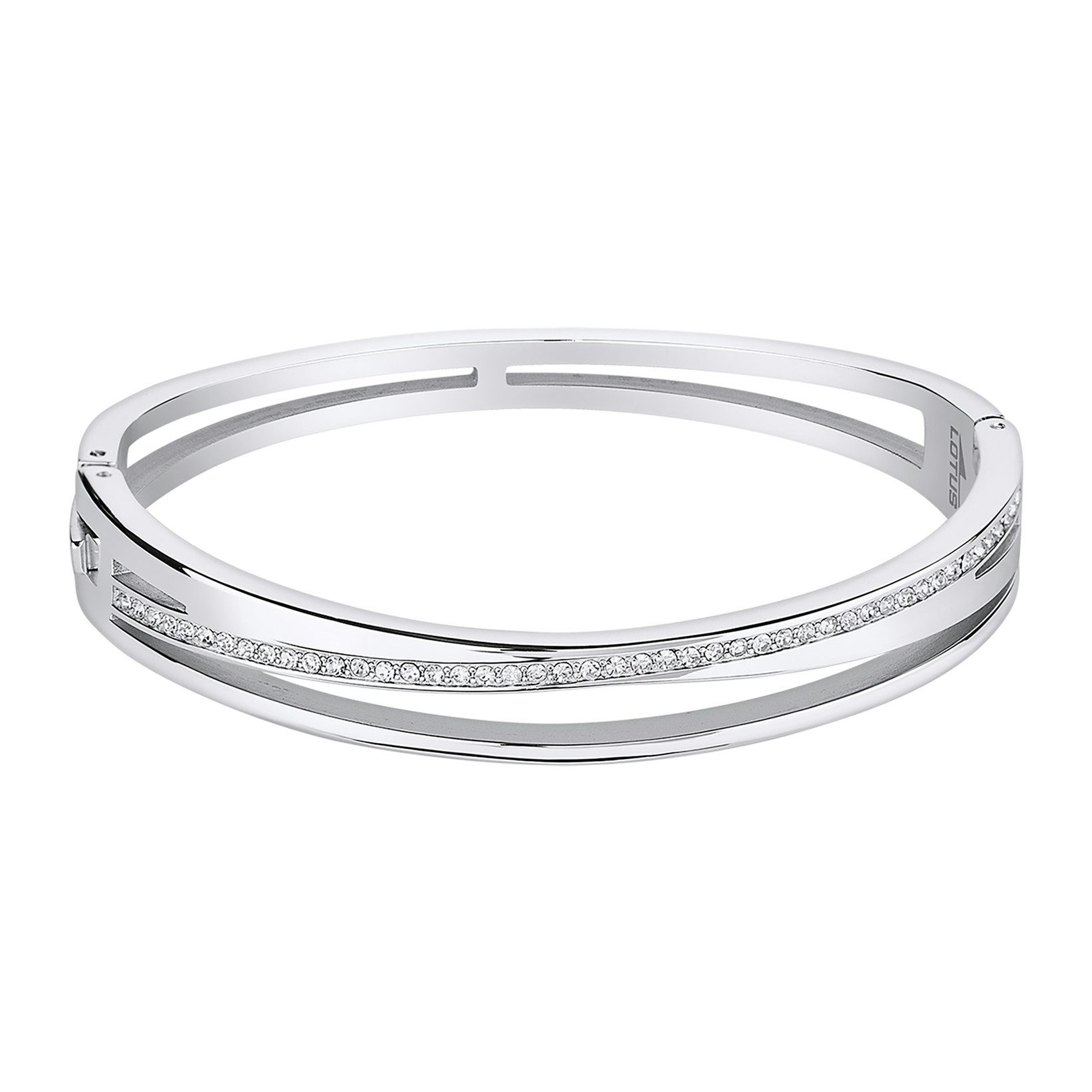 Lotus Style Armband Damen-Armreif LS2113-2/1 „Bliss“ – Edelstahl & Zirkonia günstig online kaufen