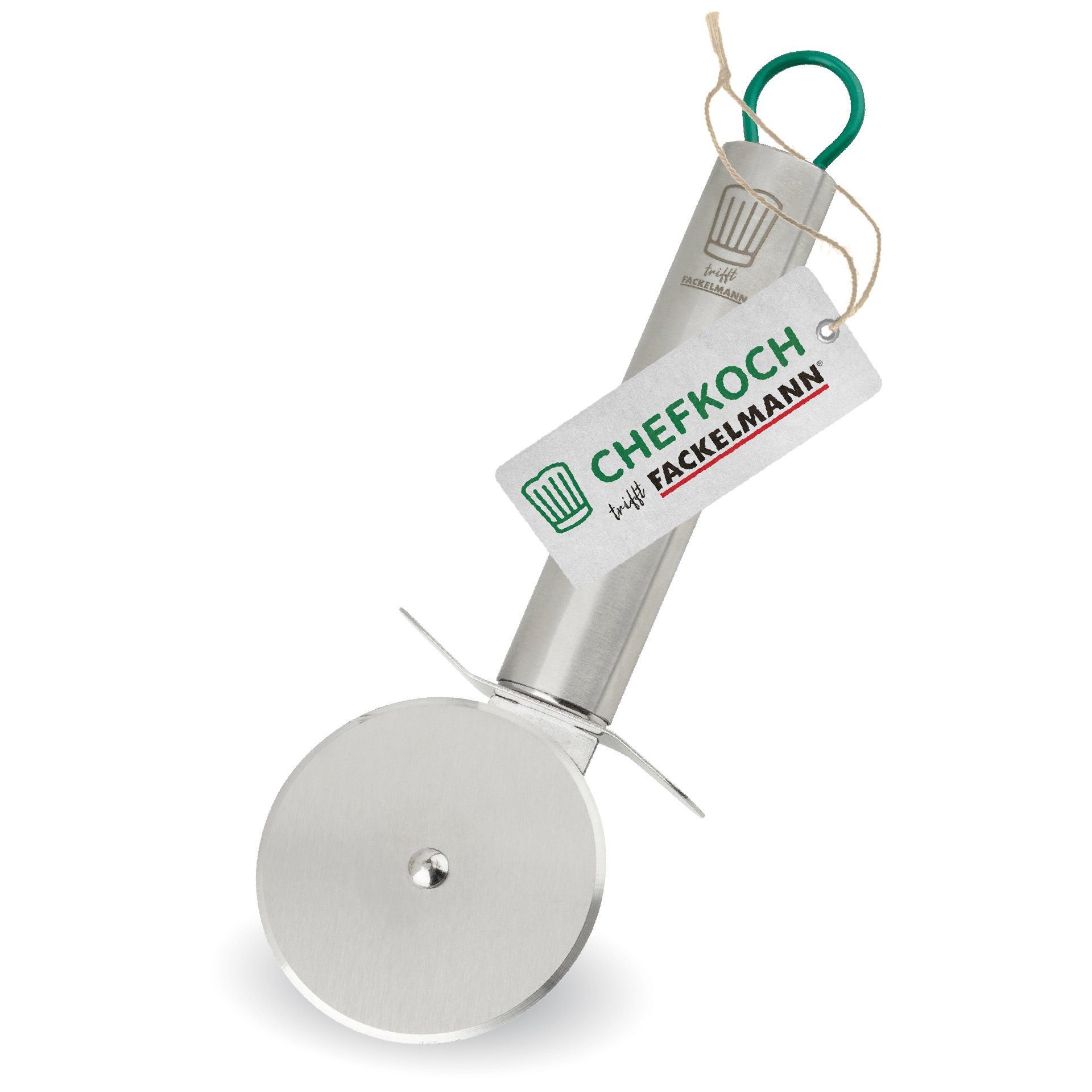 Chefkoch trifft Fackelmann Нож для пиццы Нож для пиццы aus Edelstahl – 195x80mm – Perfekt für Pizzaи больше