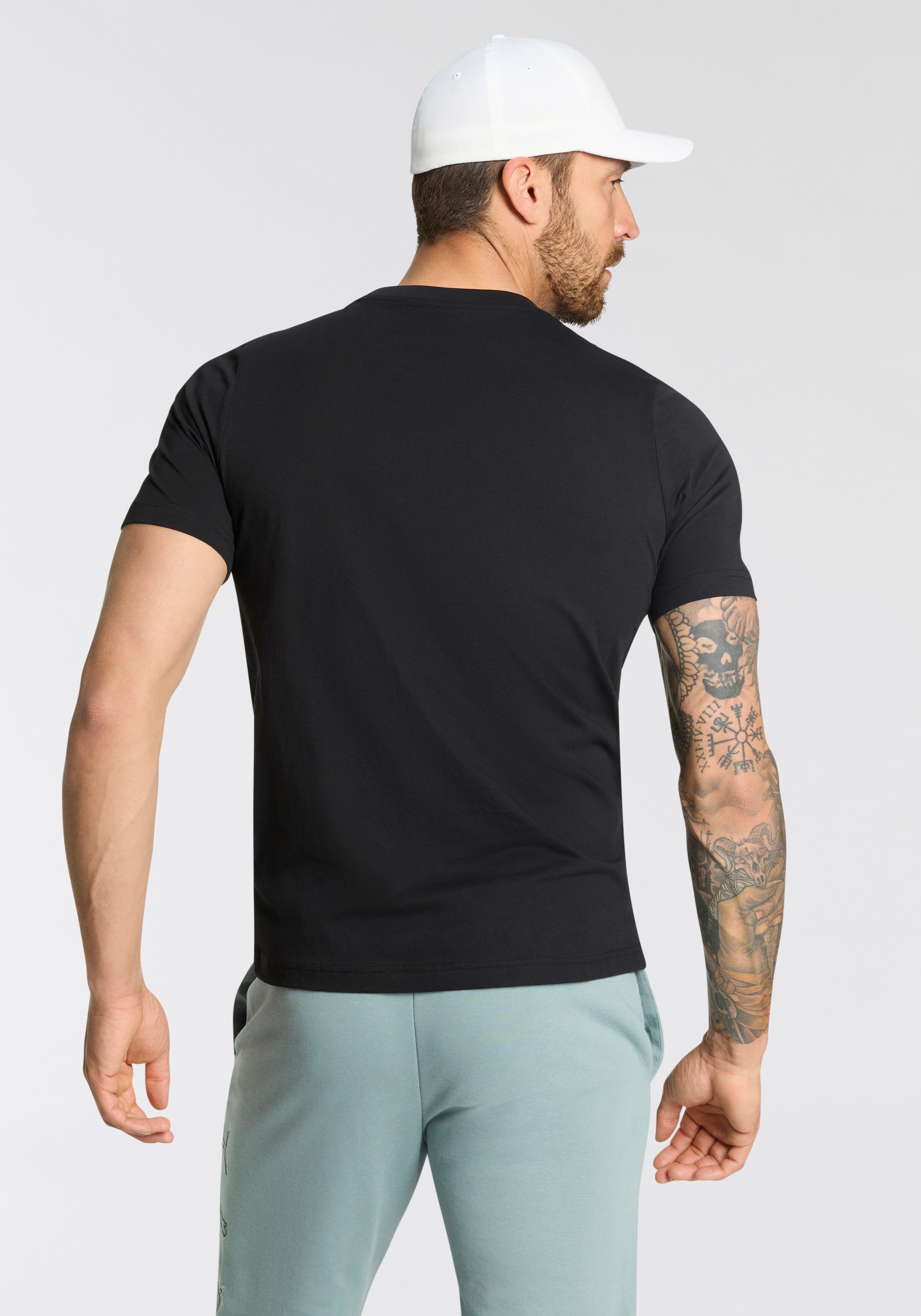 PUMA T-Shirt ESS LOGO TEE MULTIPACK günstig online kaufen