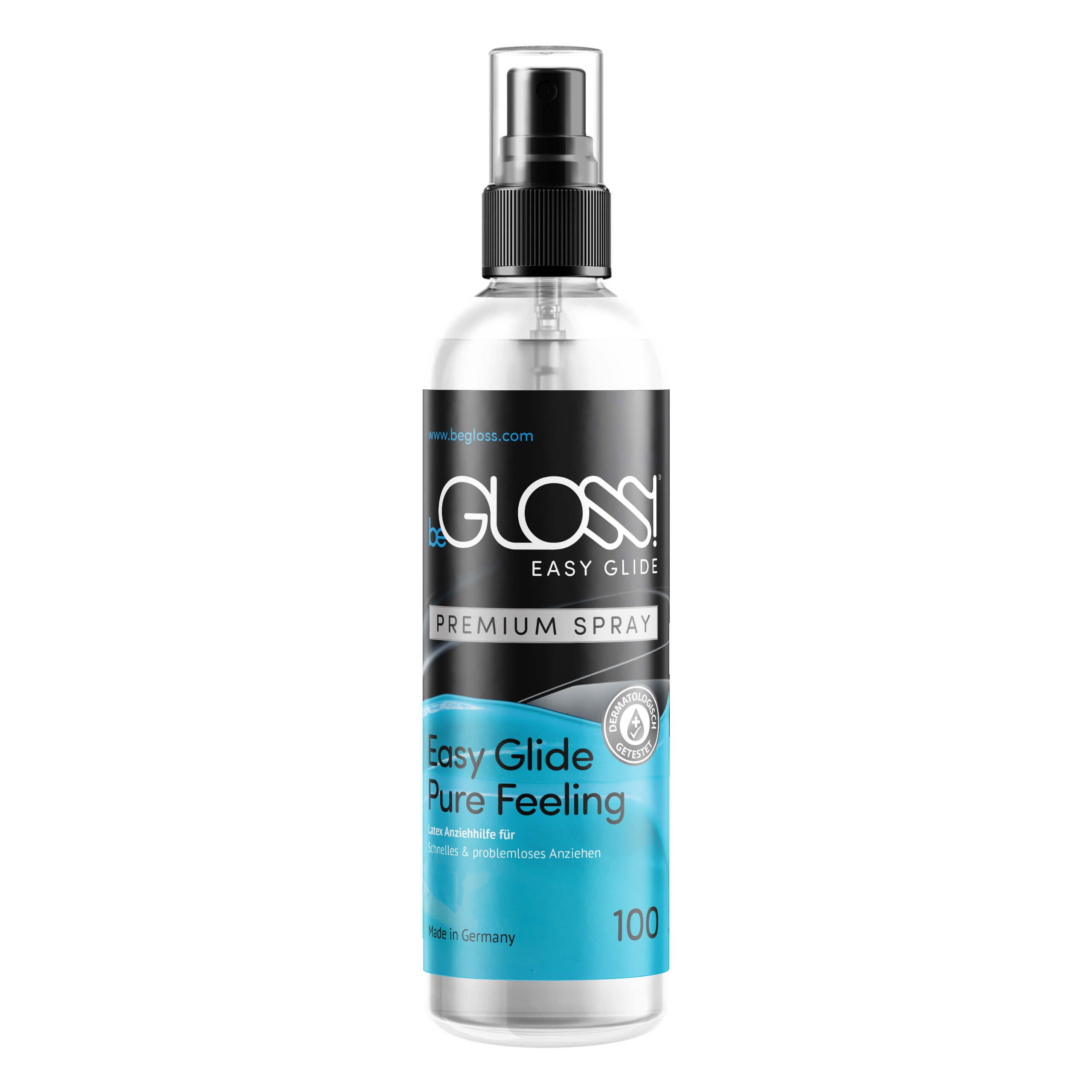 Gleitgel Latex Pflege Anziehhilfe Latexkleidung Easy Glide Premium Spray 100 ML