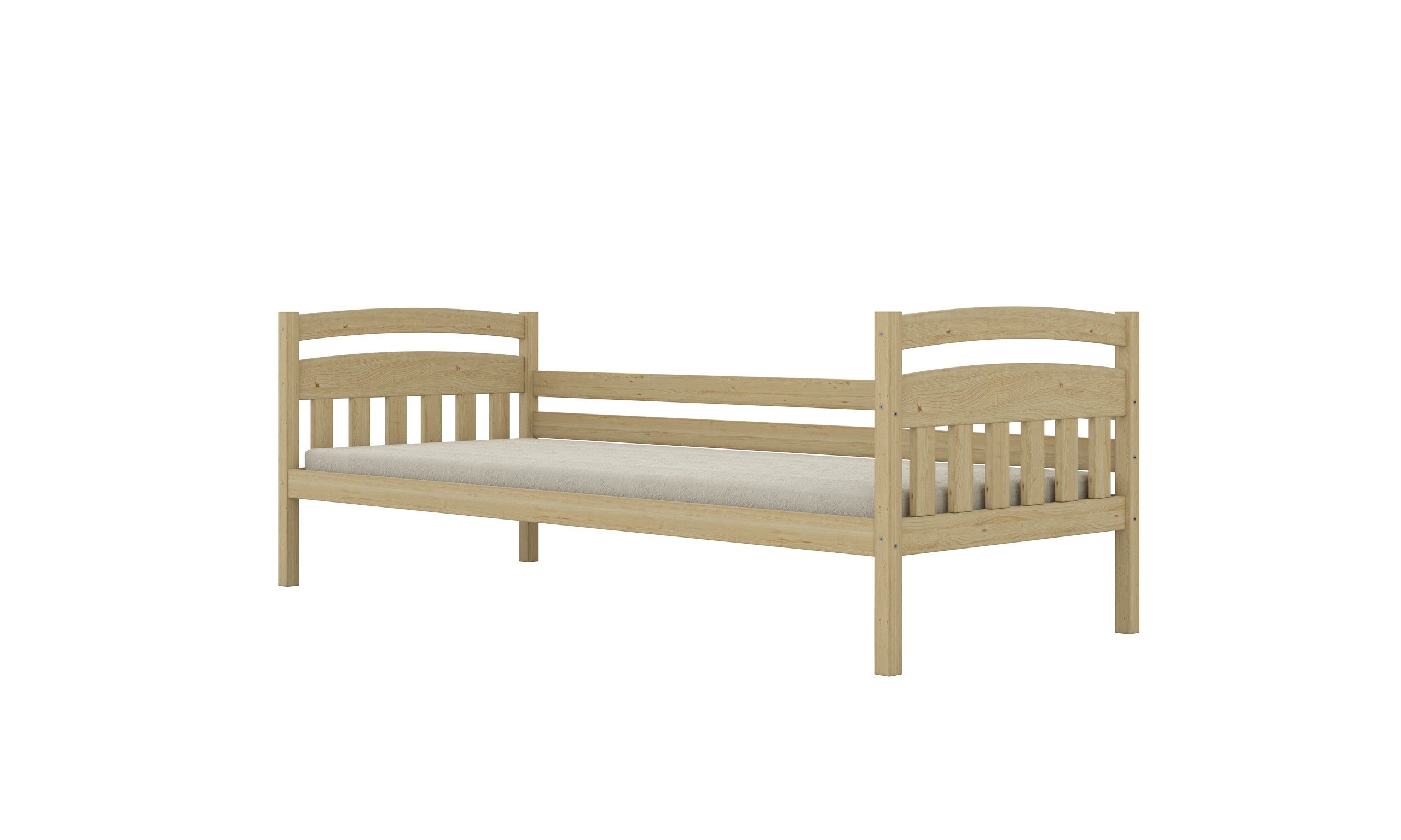 Raumhirsch Furniture Kinderbett Tosia – Jugendbett Kinderzimmer (Bett für Jungs & Mädchen, Einzelbett und Lattenrost), verschiedene Farben