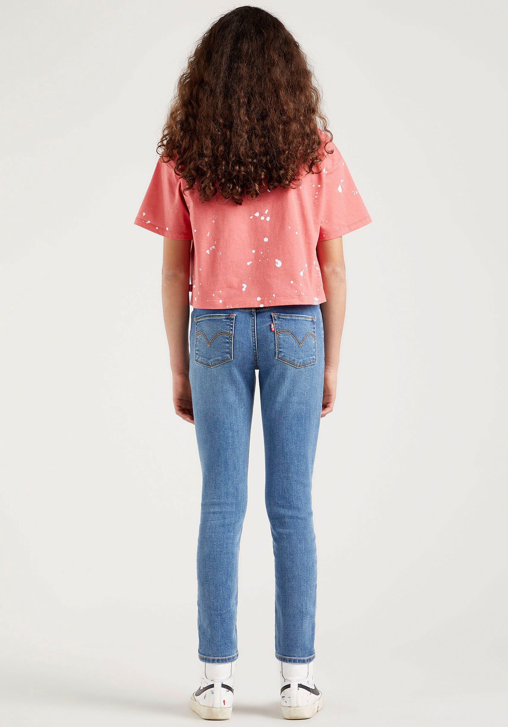 mid indigo blue Stretch-Jeans SUPER used 710™ GIRLS Levi's® JEANS for FIT SKINNY Kids