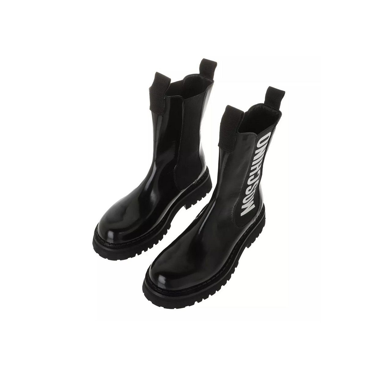 (2-tlg) Schlupfstiefel Moschino schwarz