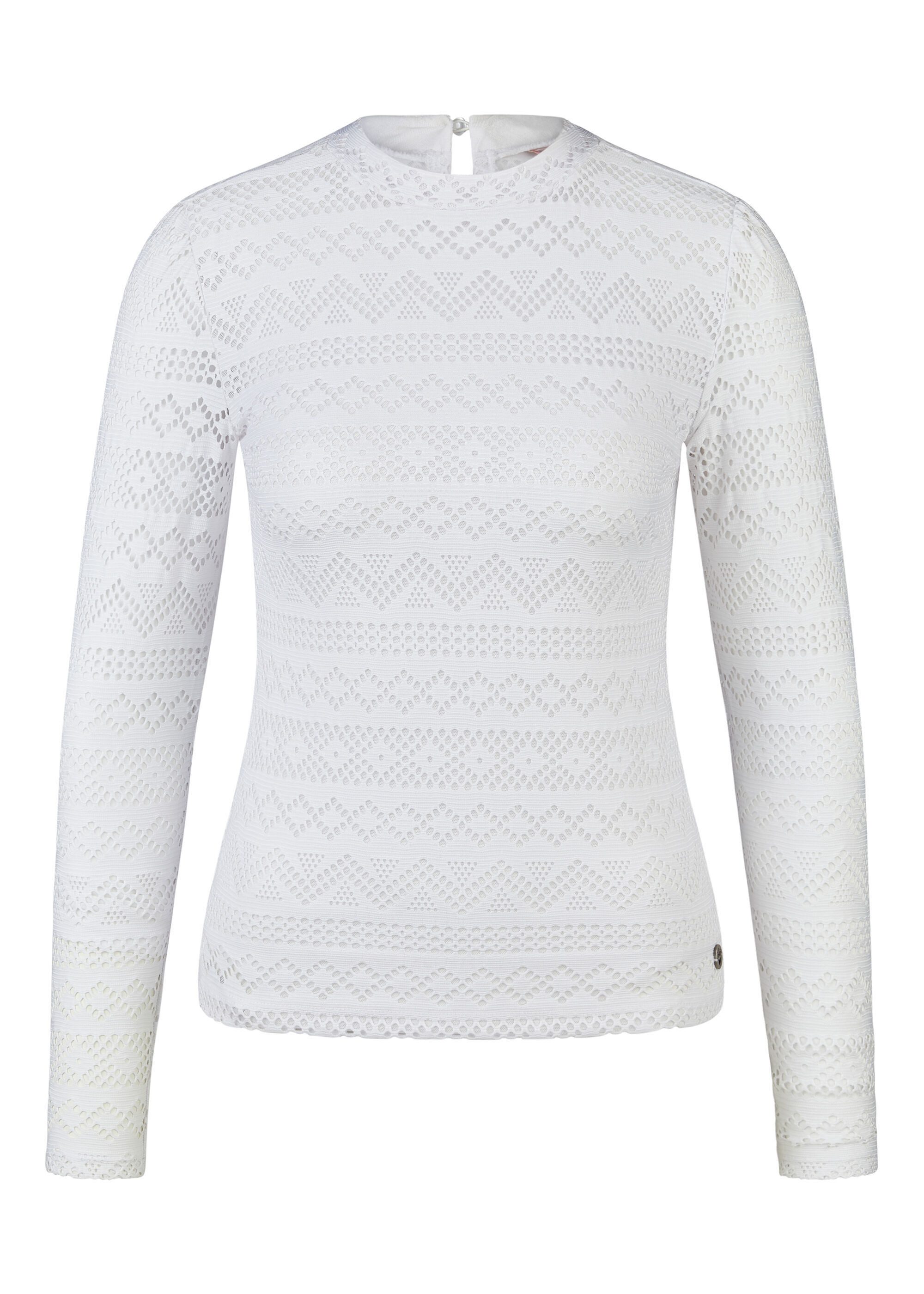 Spieth & Wensky Trachtenbluse Harper feine Lochstickerei